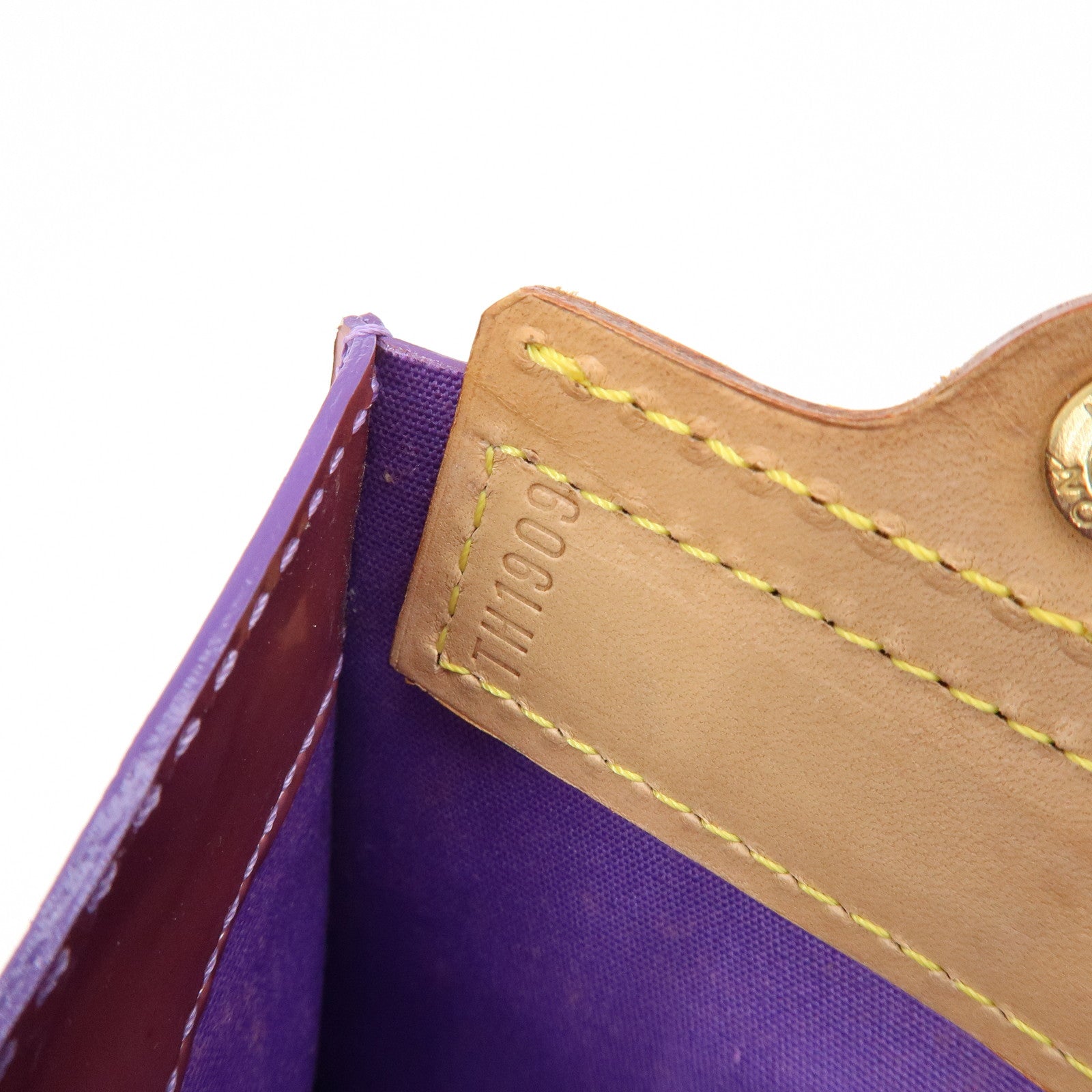 Louis Vuitton Monogram Vernis Stanton Tote Bag Violet M91079