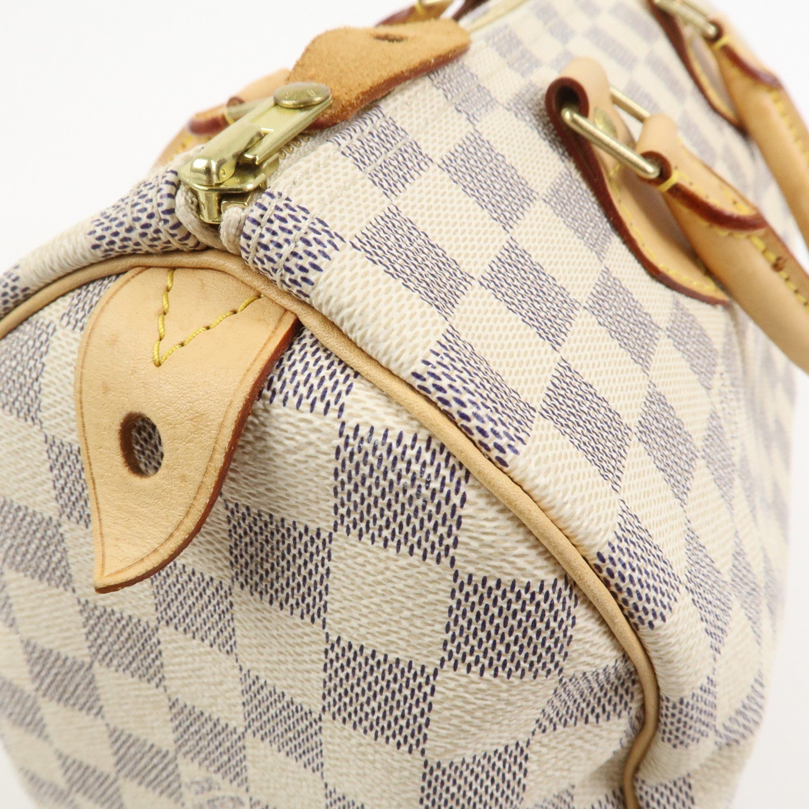 Louis Vuitton Damier Azur Speedy 30 Boston Bag Hand Bag N41533
