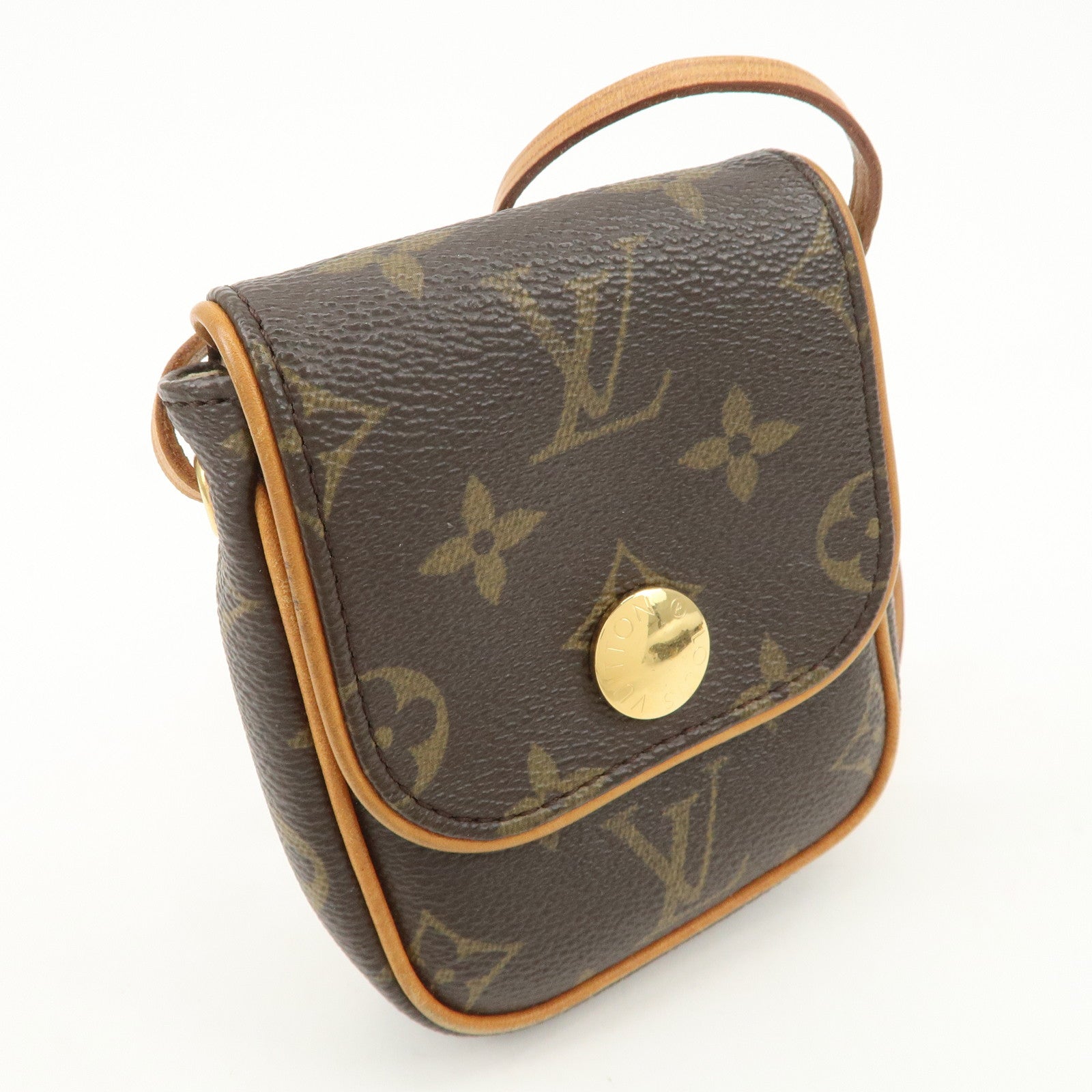 Louis Vuitton Monogram Pochette Cancun Shoulder Bag Pouch M60018