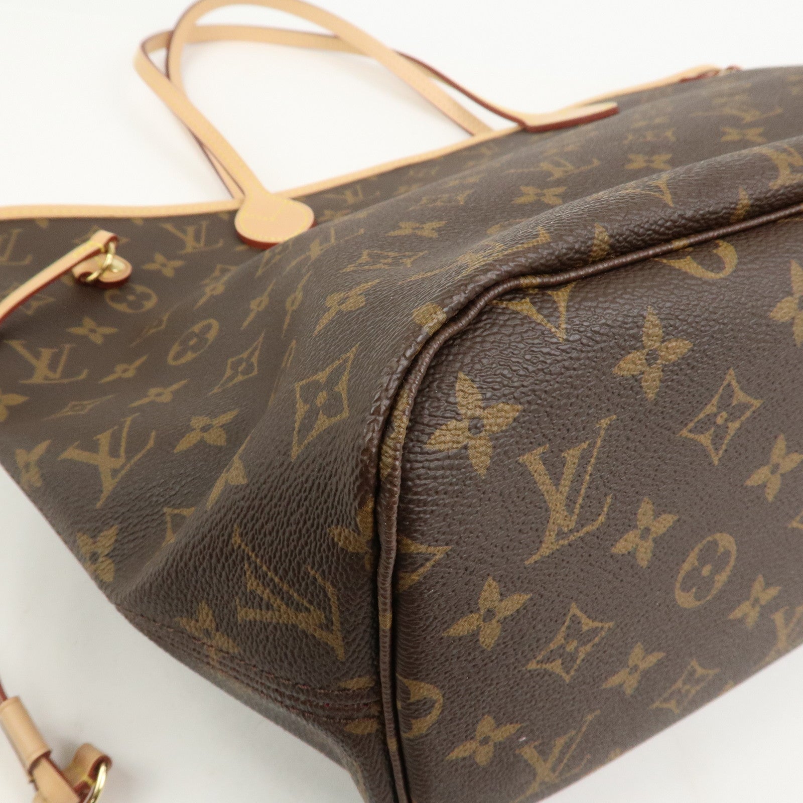 Louis Vuitton Monogram Neverfull MM Tote Bag Brown M40996