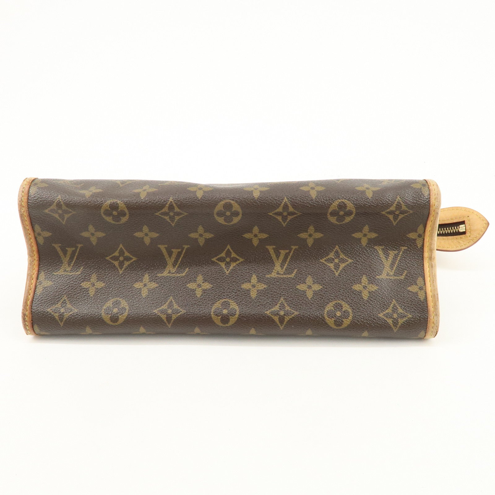 Louis Vuitton Monogram Popincourt Hand Bag Brown M40009 Used