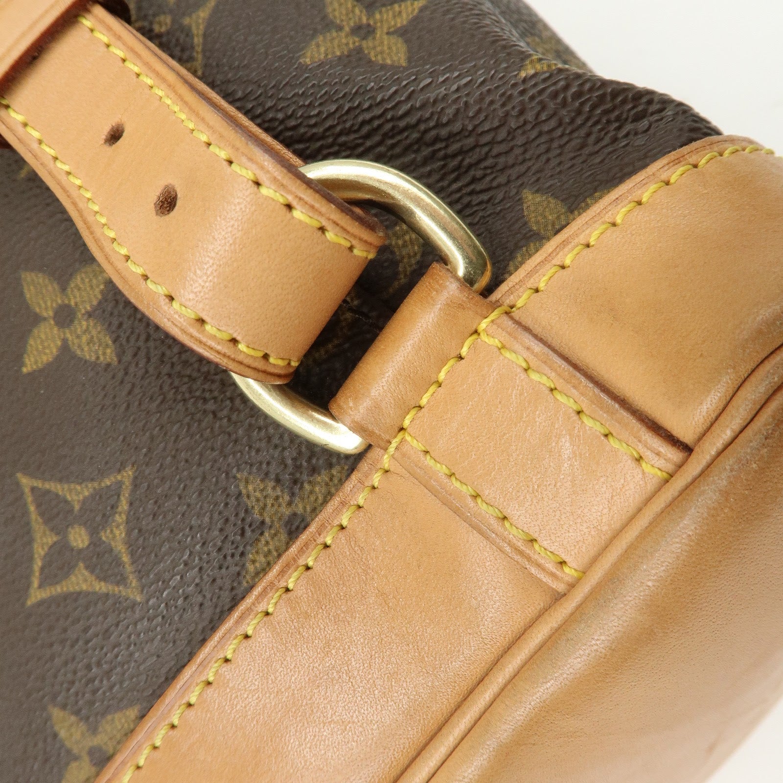 Louis Vuitton Monogram Montsouris MM Back Pack Brown M51136 Used