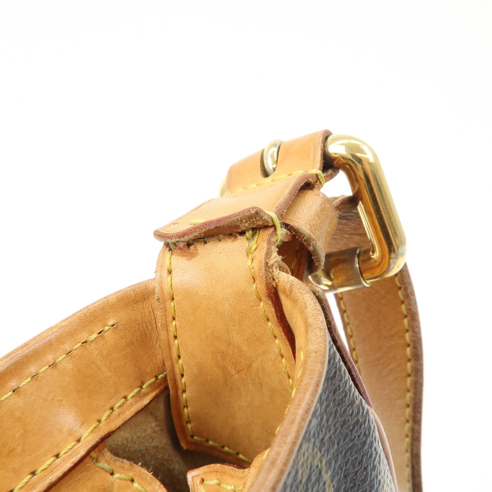 Louis Vuitton Monogram Hudson GM Shoulder Bag Brown M40045 Used