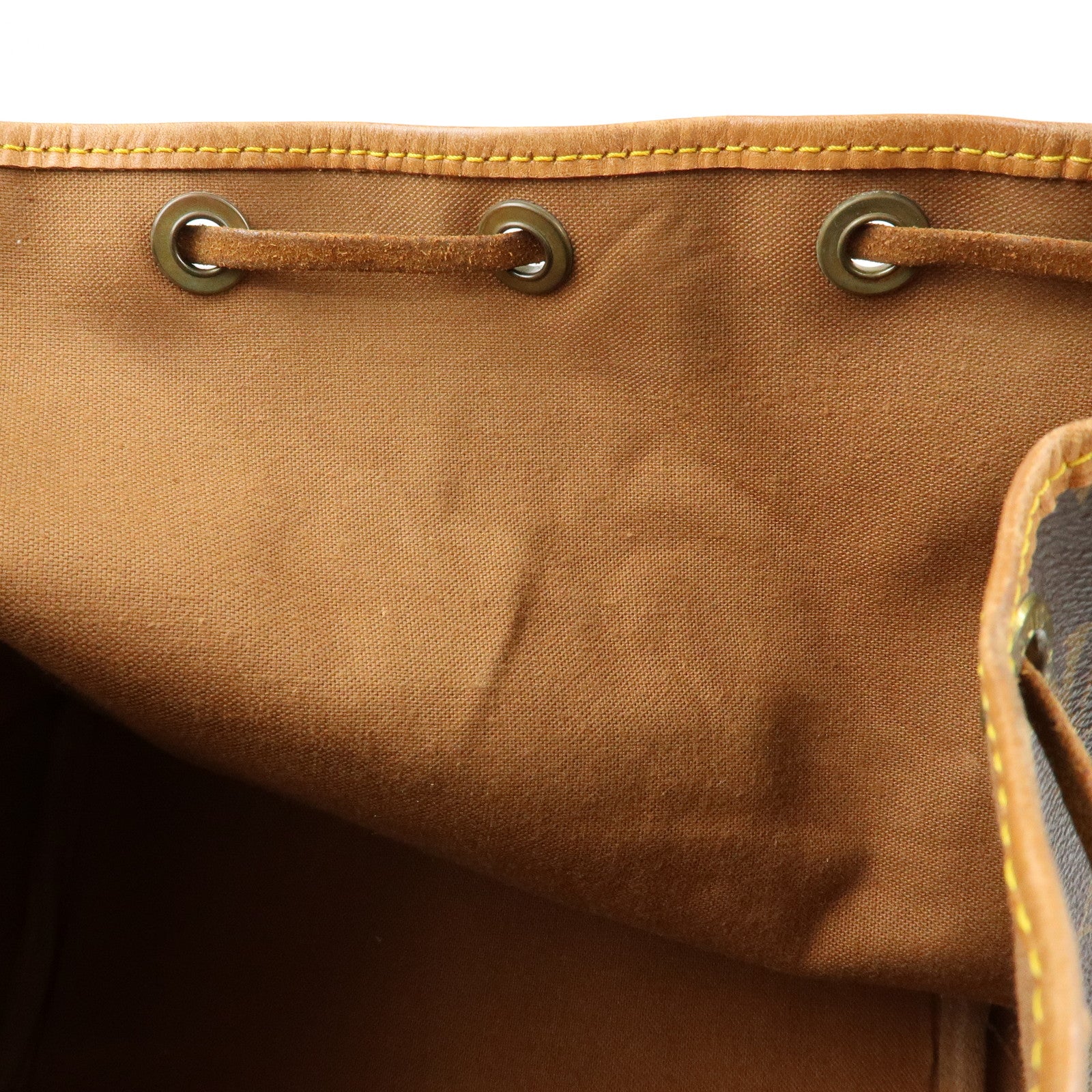 Louis Vuitton Monogram Petit Noe Shoulder Bag Brown M42226