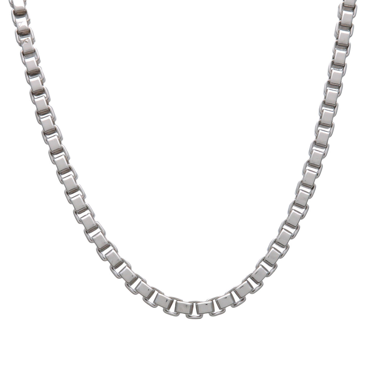 Tiffany & Co Venetian Link Necklace SV925 Silver display picture 1