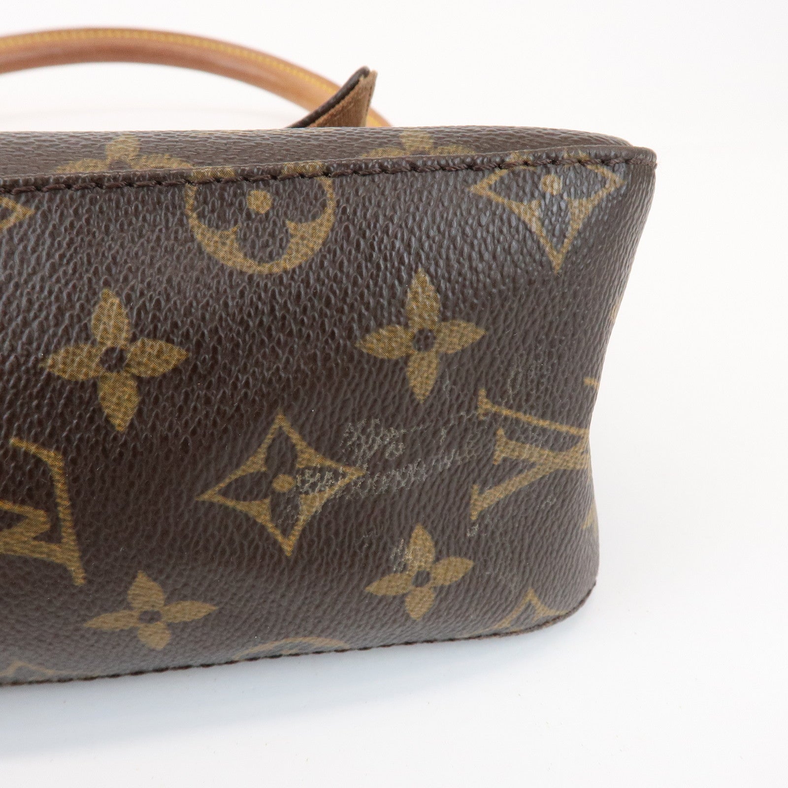 Louis Vuitton Monogram Mini Looping Shoulder Bag Brown M51147