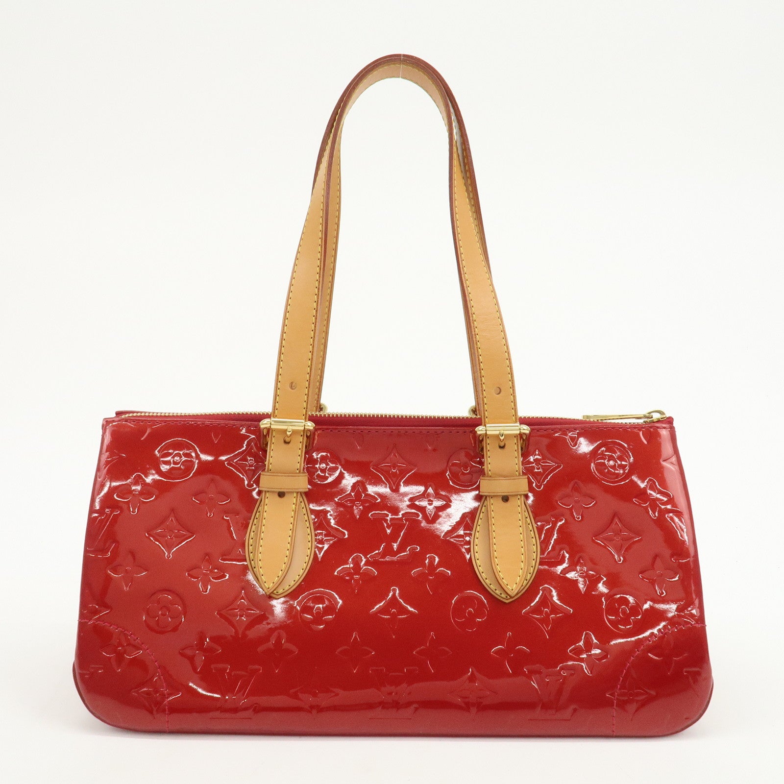 Louis Vuitton Vernis Rosewood Avenue Hand Bag Pomme D'Amour M93507