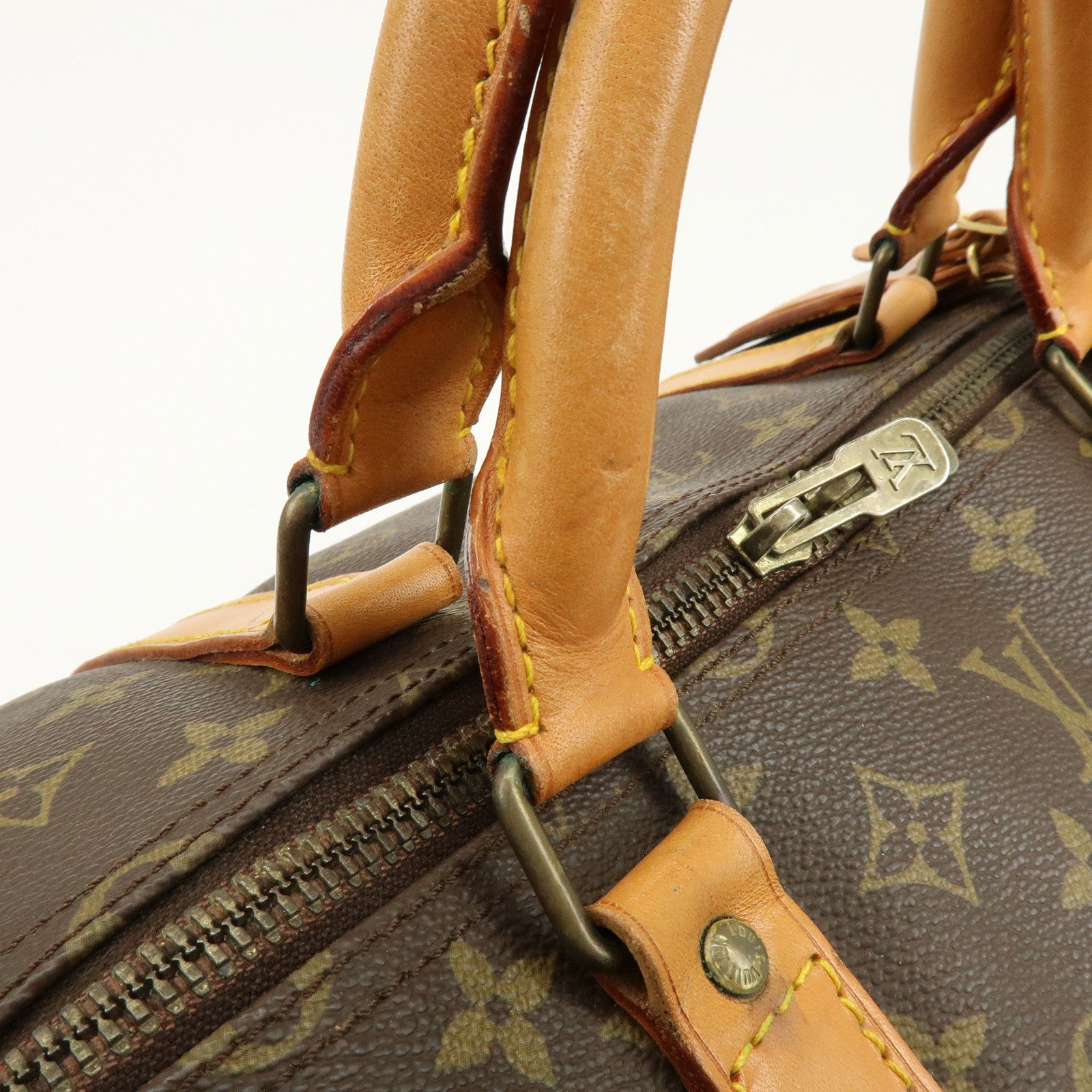 Louis Vuitton Monogram Keep All Bandouliere 60 Boston Bag M41412
