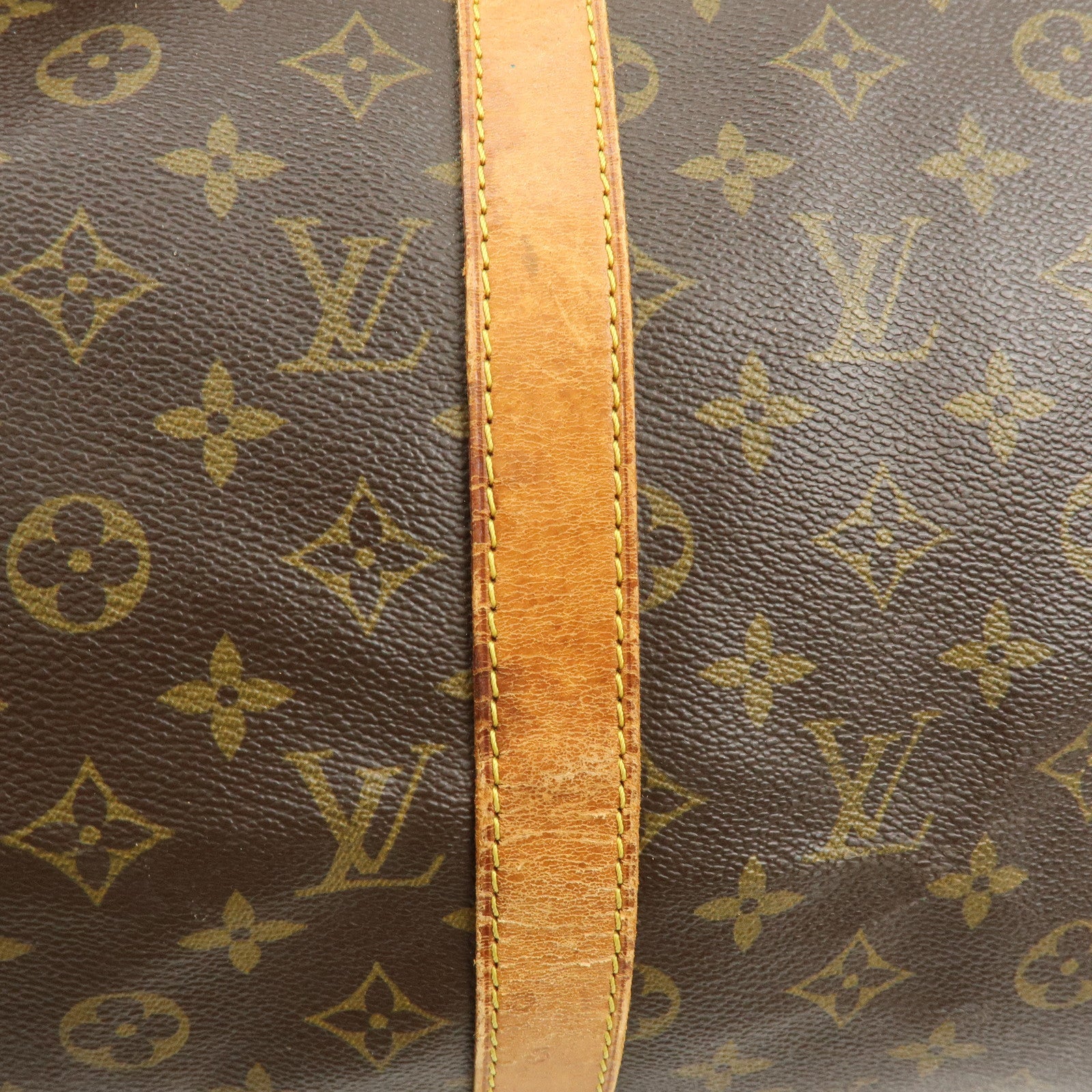 Louis Vuitton Monogram Keep All Bandouliere 50 Boston Bag M41416