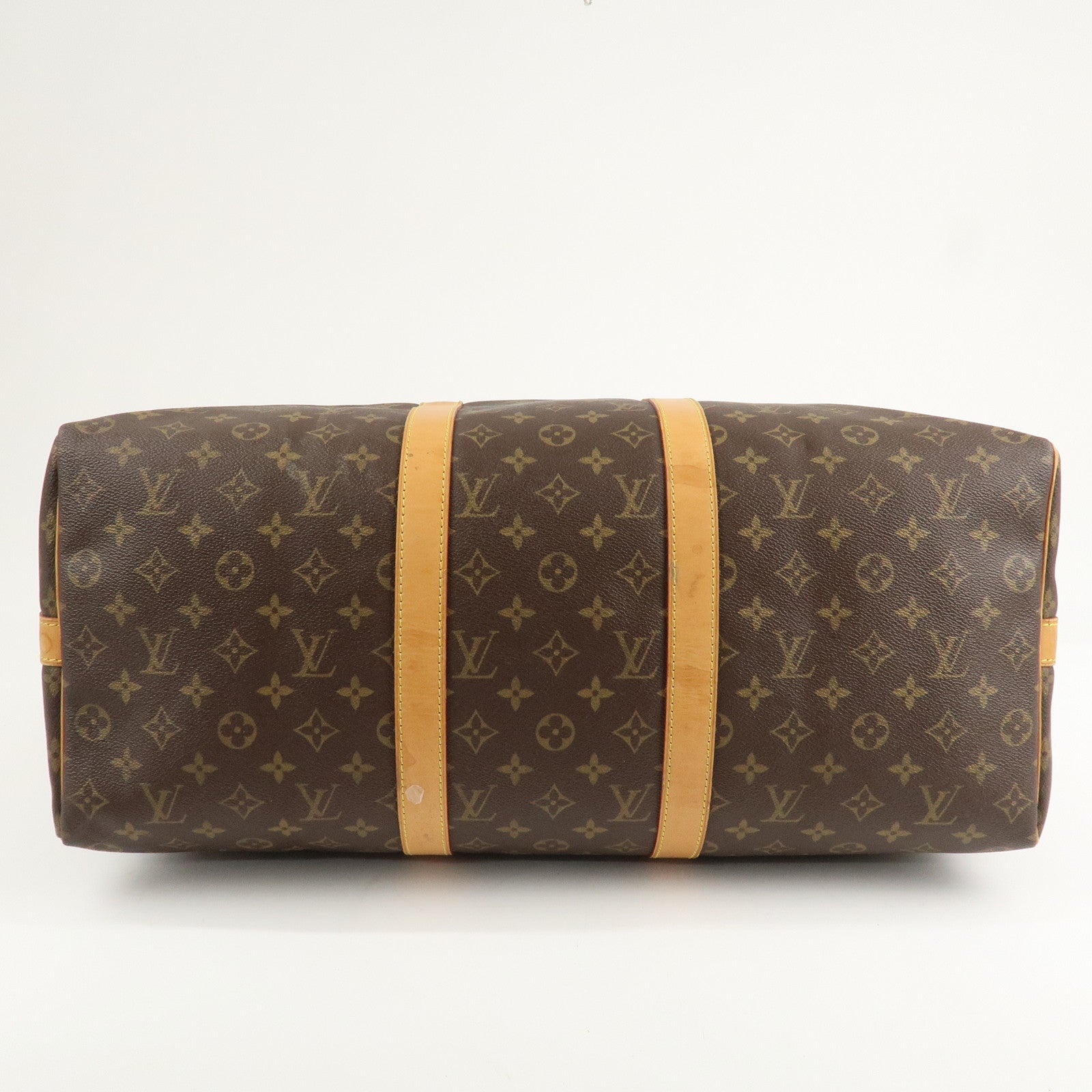 Louis Vuitton Monogram Keep All 50 Bandouliere Boston Bag M41416