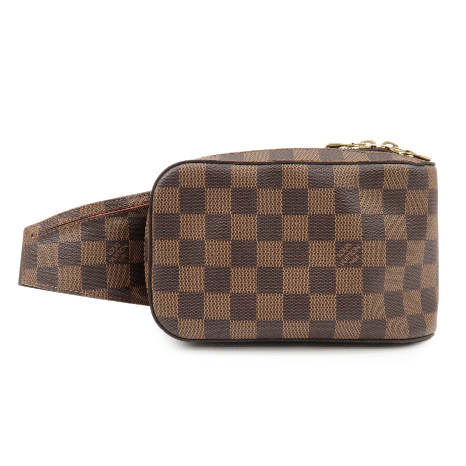 Louis Vuitton Damier Ebene Geronimos Crossbody Bag Waist Bag N51994 Used