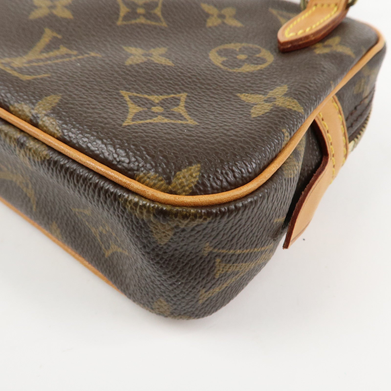 Louis Vuitton Monogram Pochette Marly Bandouliere Bag Brown M51828