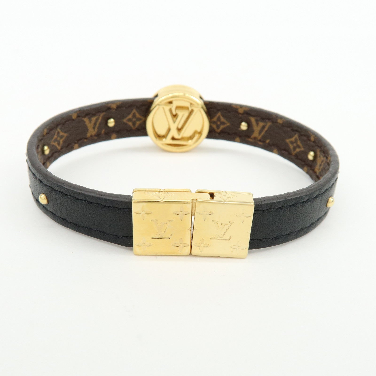 Louis Vuitton Monogram Canvas LV Circle Reversible Bracelet M6173