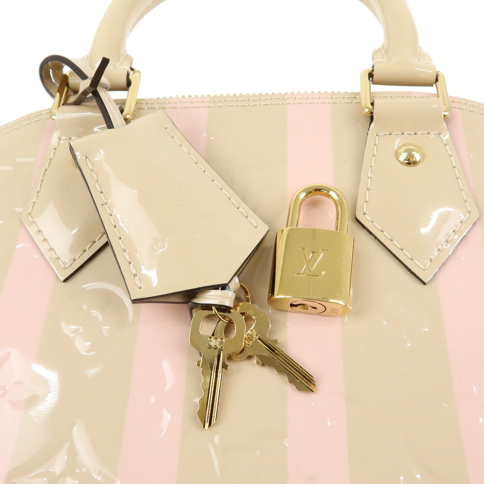 Louis Vuitton Monogram Vernis Alma BB 2Way Hand Shoulder Bag M90970
