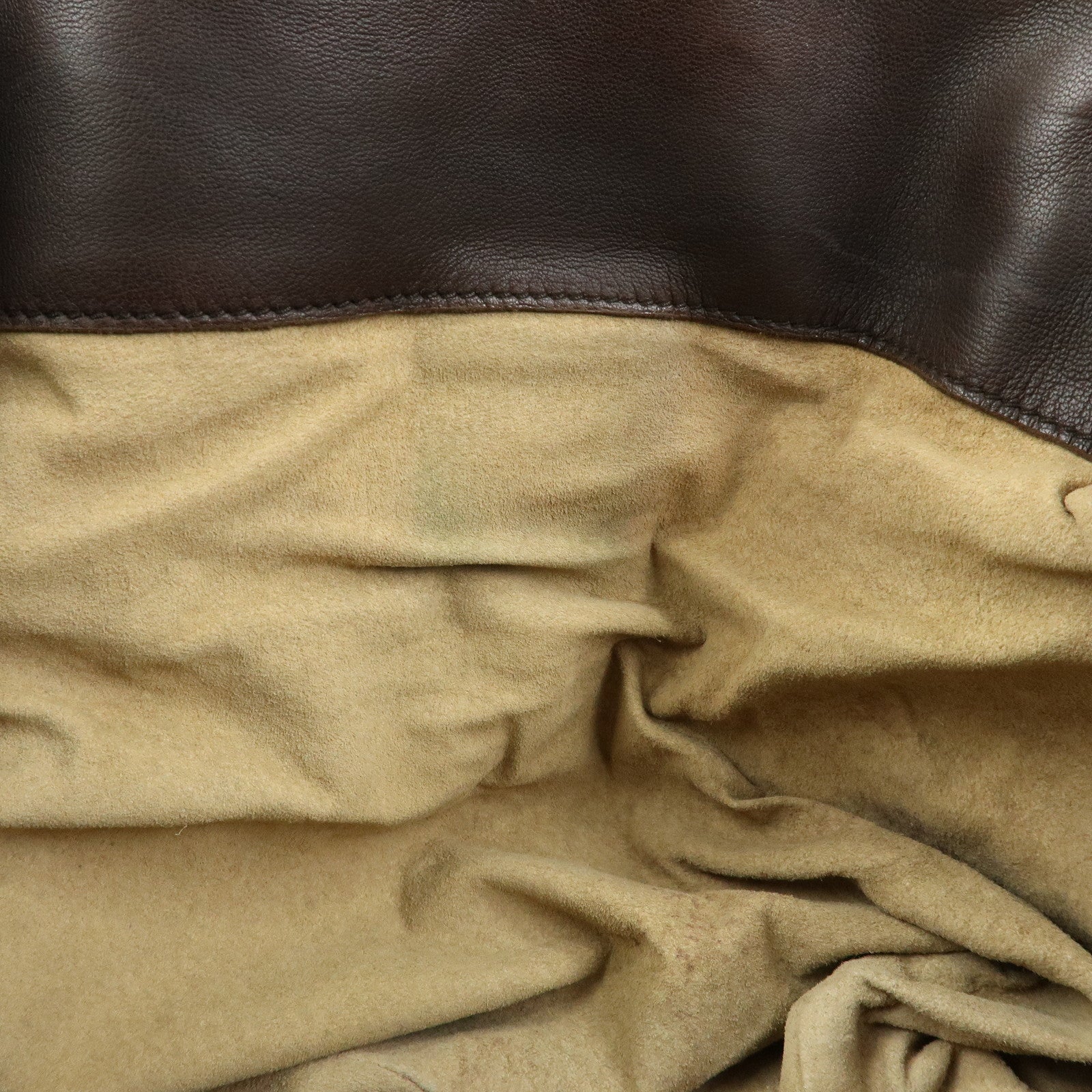 BOTTEGA VENETA Intrecciato Leather Tote Bag Hand Bag Brown