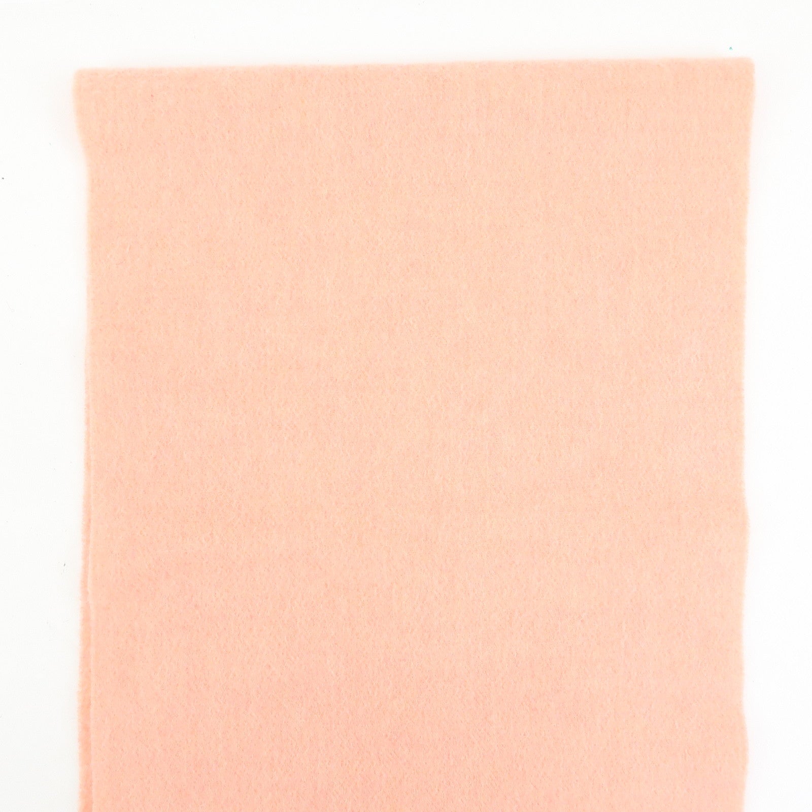 Chloe Cashmere 100% Stole Logo Embroidered Fringe Scarf Pink