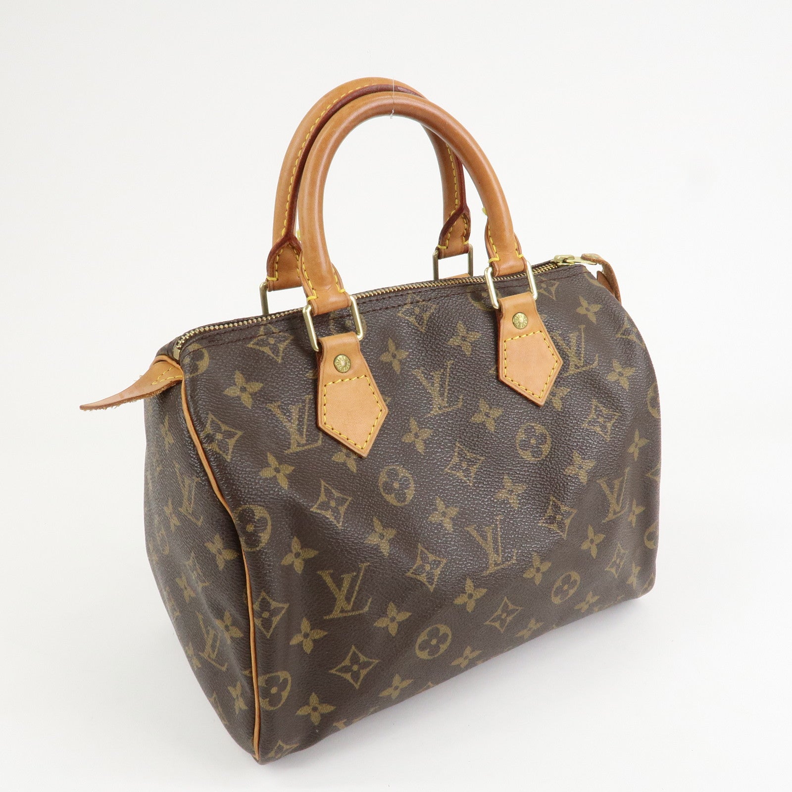 Louis Vuitton Monogram Speedy 25 Boston Bag Hand Bag M41528