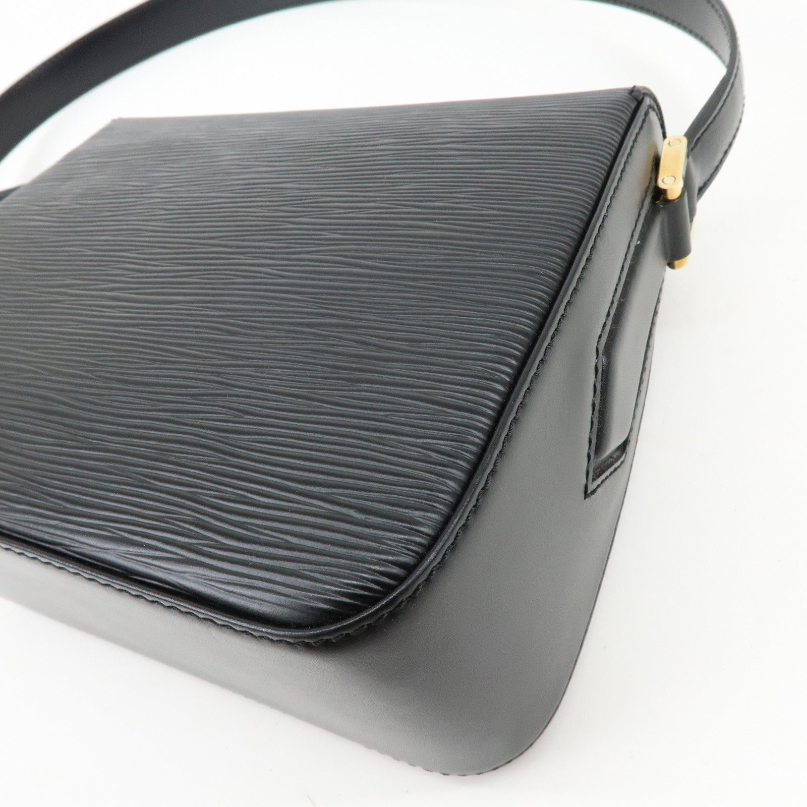 Louis Vuitton Epi Buci Shoulder Bag Hand Bag Noir M52202