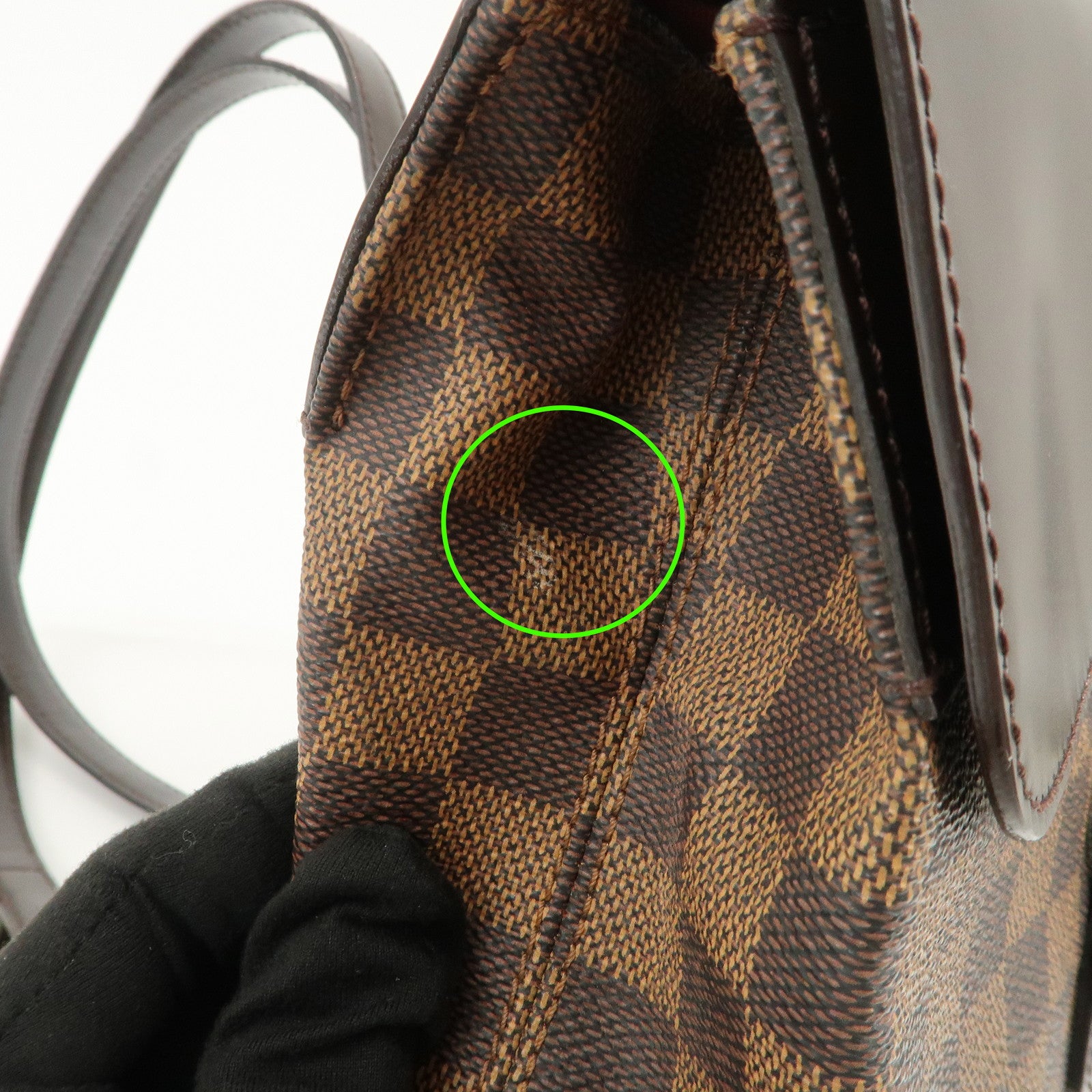 Louis Vuitton Damier Canvas Soho Backpack Ruck Sac Brown N51132