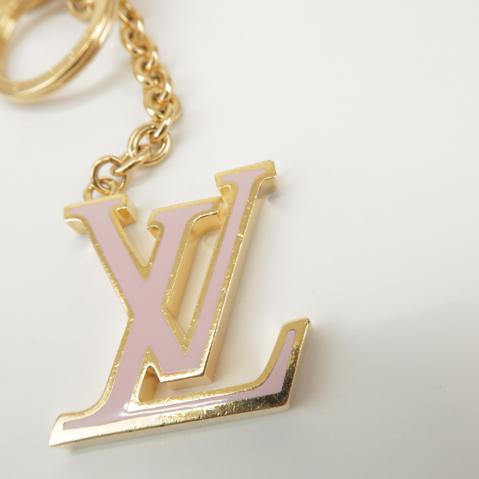 Louis Vuitton Porte Cles Spring Street Metal Bag Charm Gold M69008