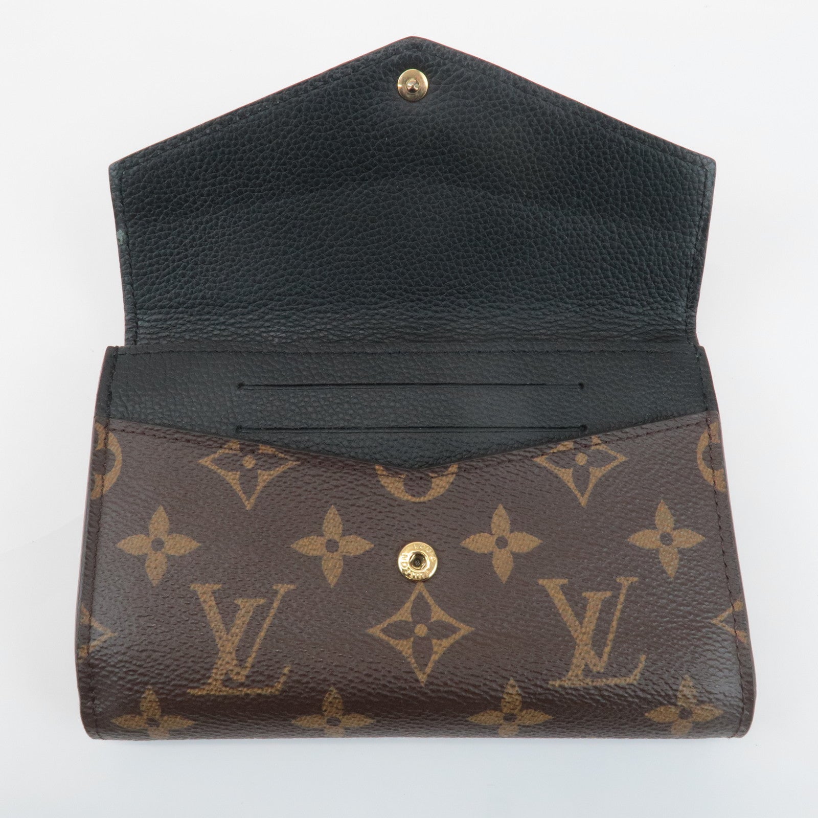 Louis Vuitton Monogram Portefeuille Palace Compact Wallet M60990 Used