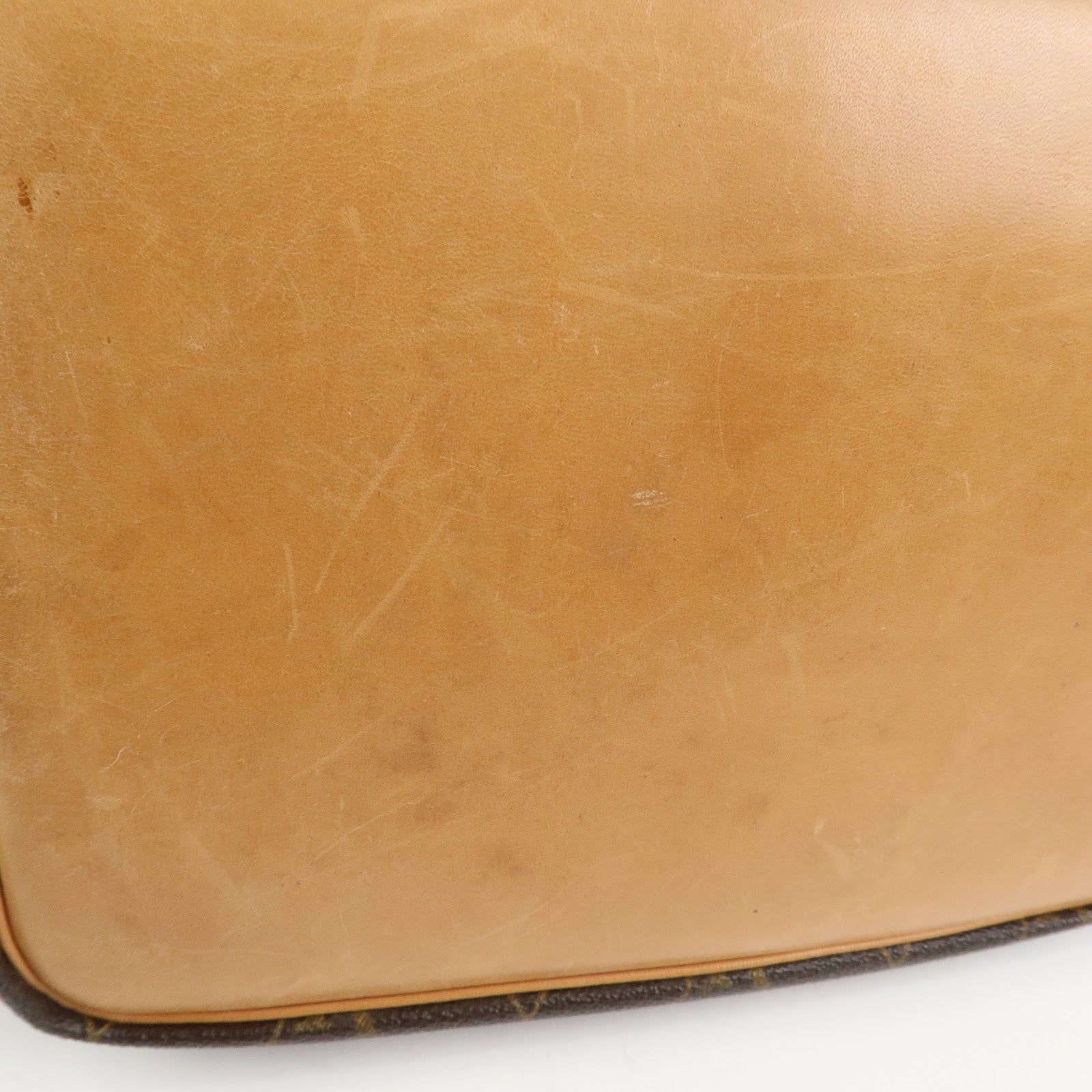 Louis Vuitton Monogram Petit Noe Shoulder Bag Brown M42226