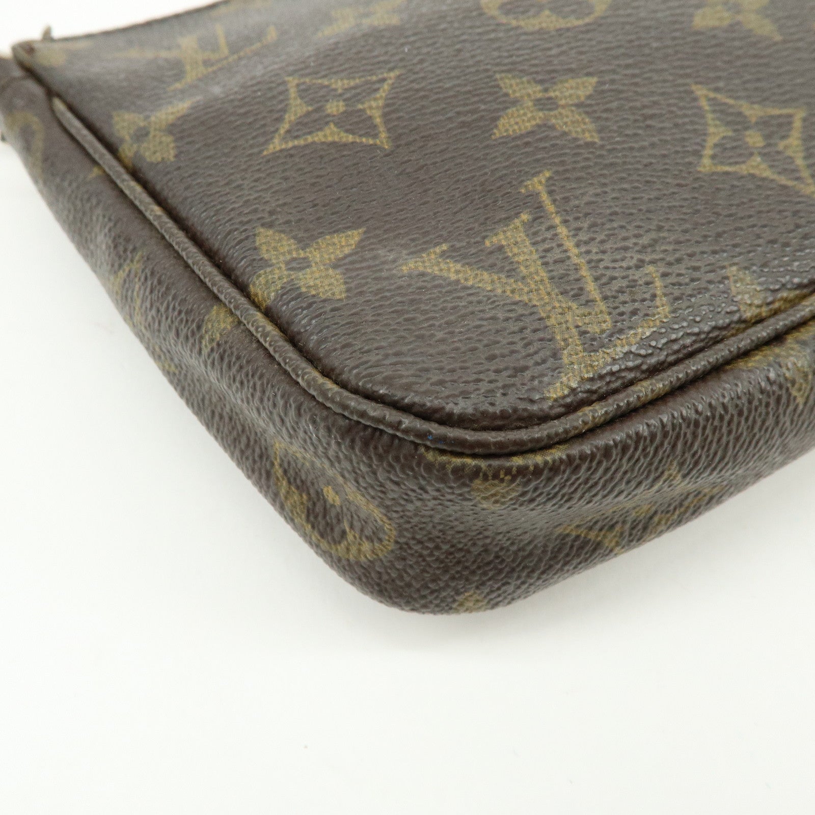 Louis Vuitton Monogram Pochette Accessoires Pouch Hand Bag M51980