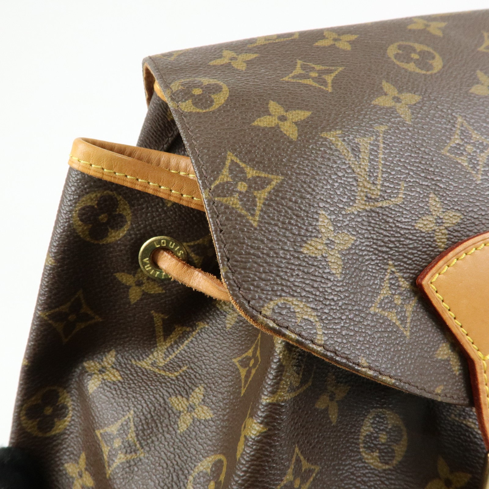 Louis Vuitton Monogram Montsouris GM Backpack Brown M51135