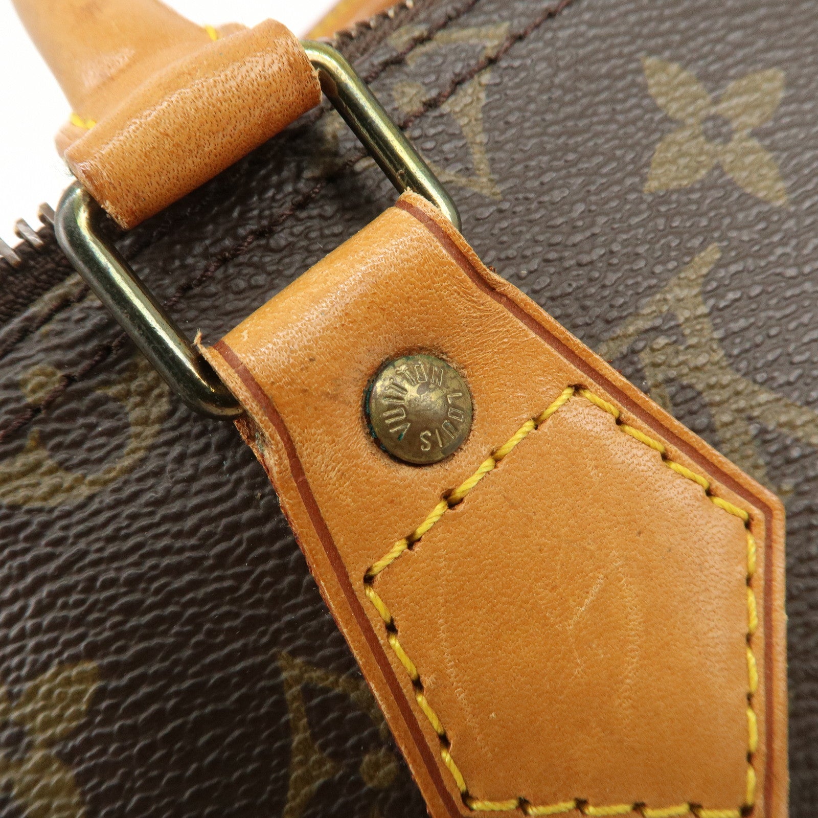 Louis Vuitton Monogram Speedy 35 Boston Bag Hand Bag M41524