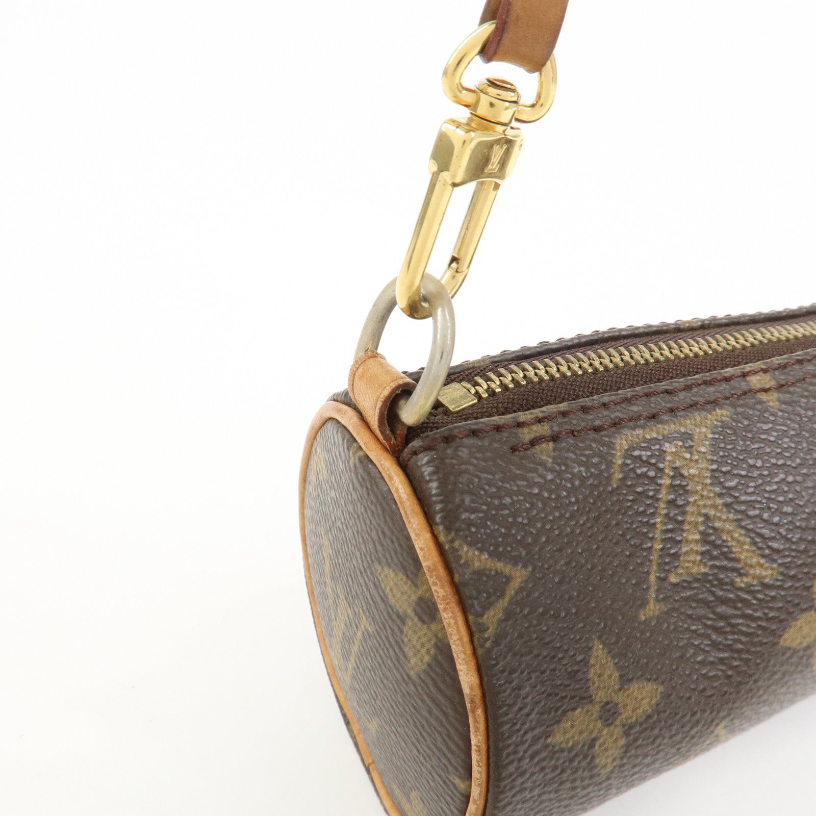 Louis Vuitton Monogram Mini Pouch for Papillon Bag New Style Brown