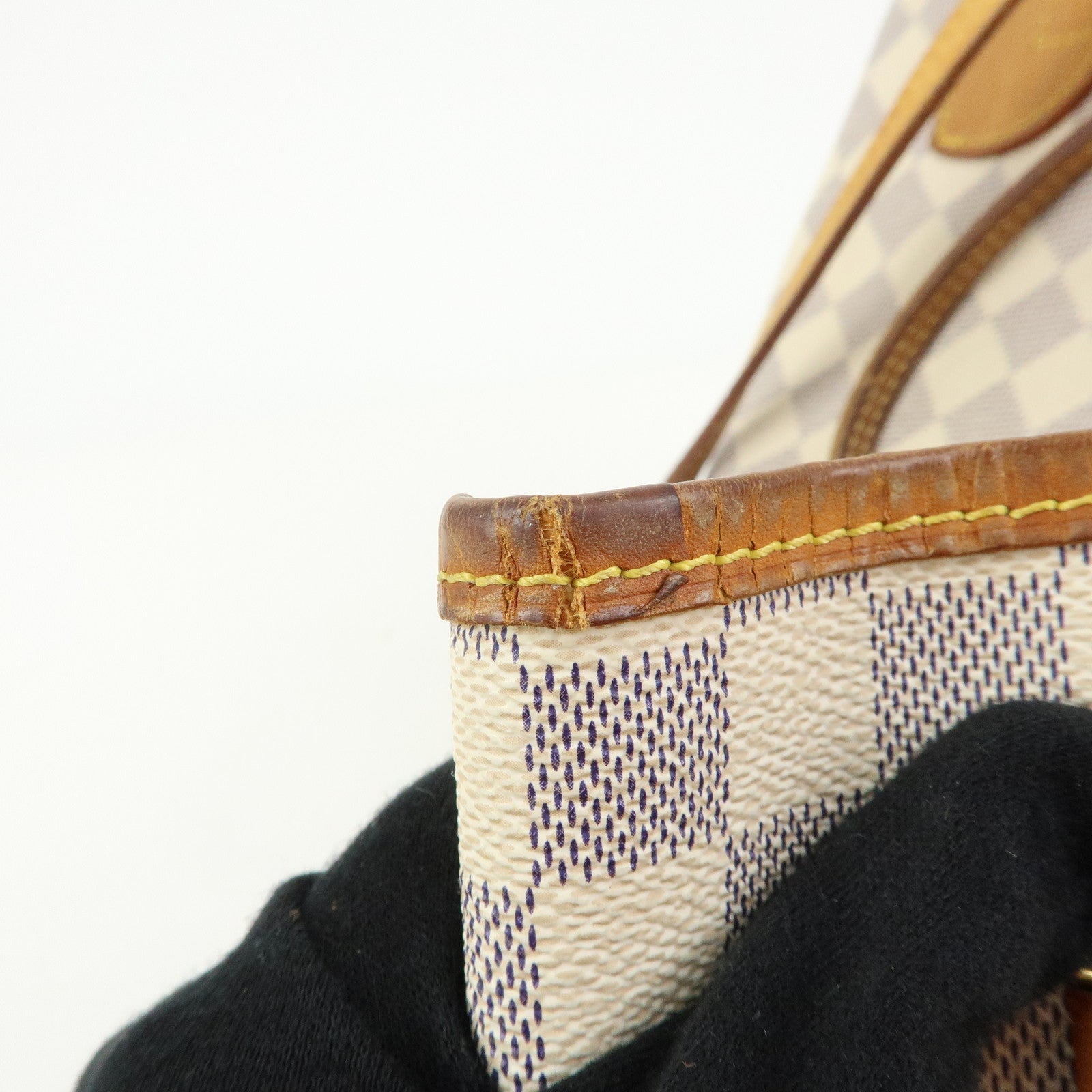 Louis Vuitton Damier Azur Neverfull MM Tote Bag Shoulder Bag N51107