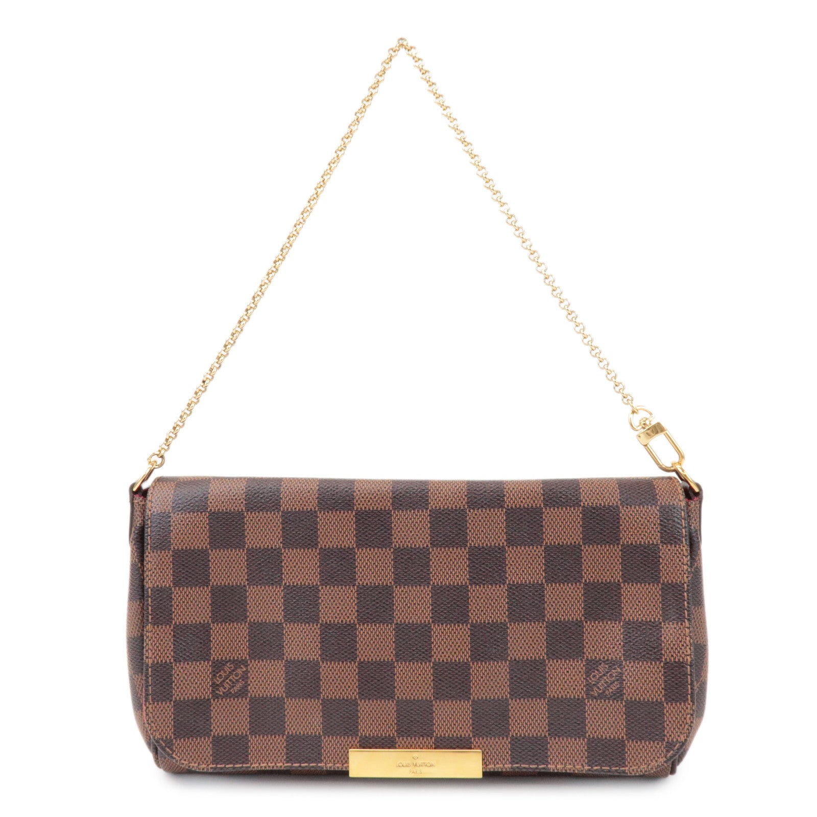 Louis Vuitton Damier Favorite MM Canvas 2Way Shoulder Bag N41129