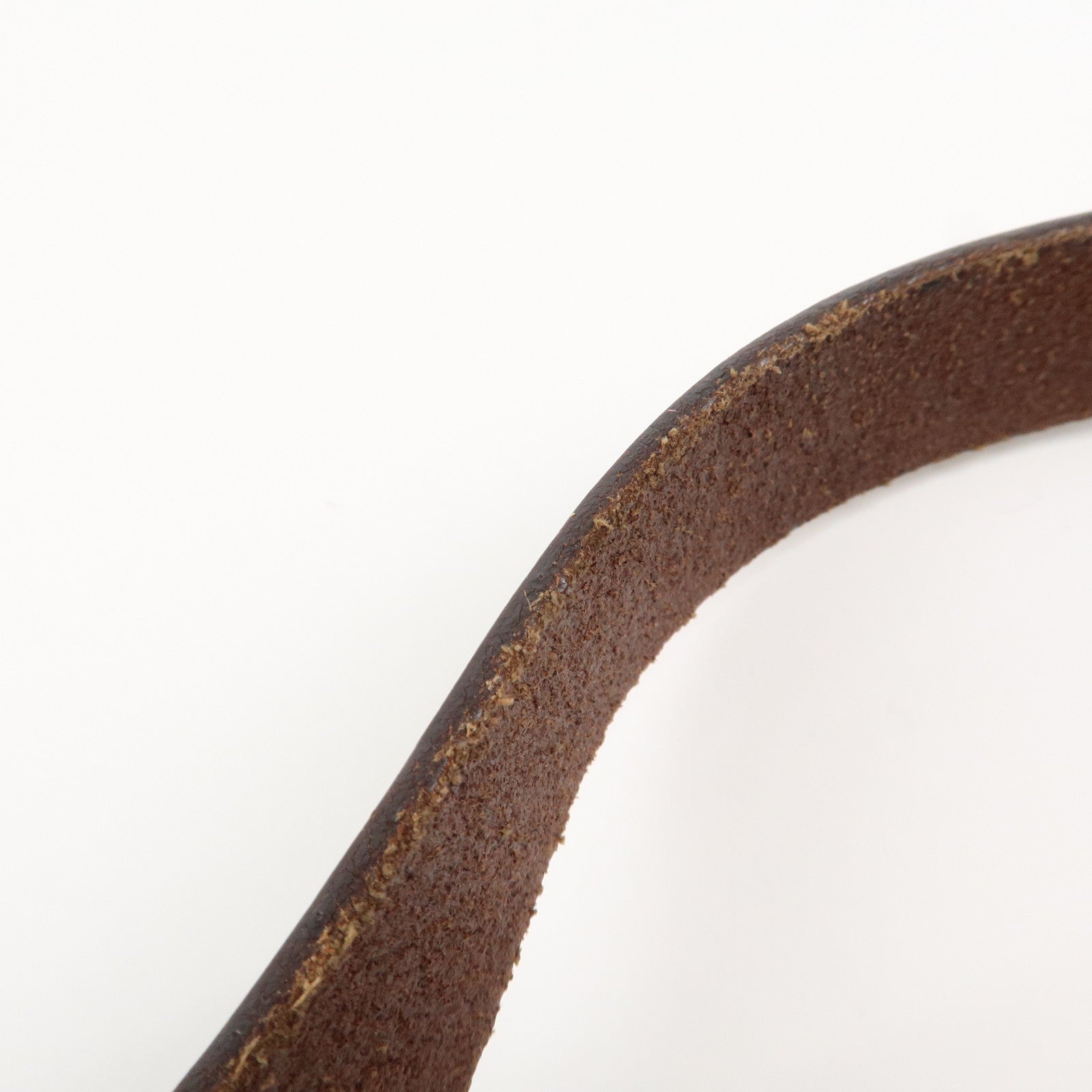 FENDI Mamma Baguette Zucca Leather Canvas Hand Bag Beige Brown 26424 Used