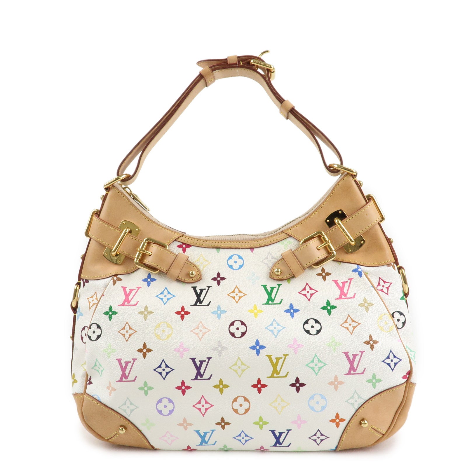 Louis Vuitton Monogram Multicolor Greta Shoulder Bag M40195 Used