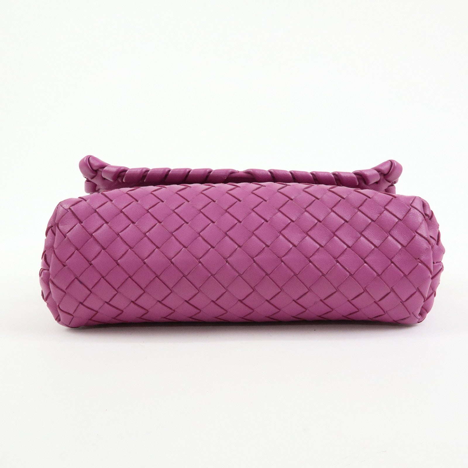 BOTTEGA VENETA Intrecciato Olimpia Leather Shoulder Bag 353258