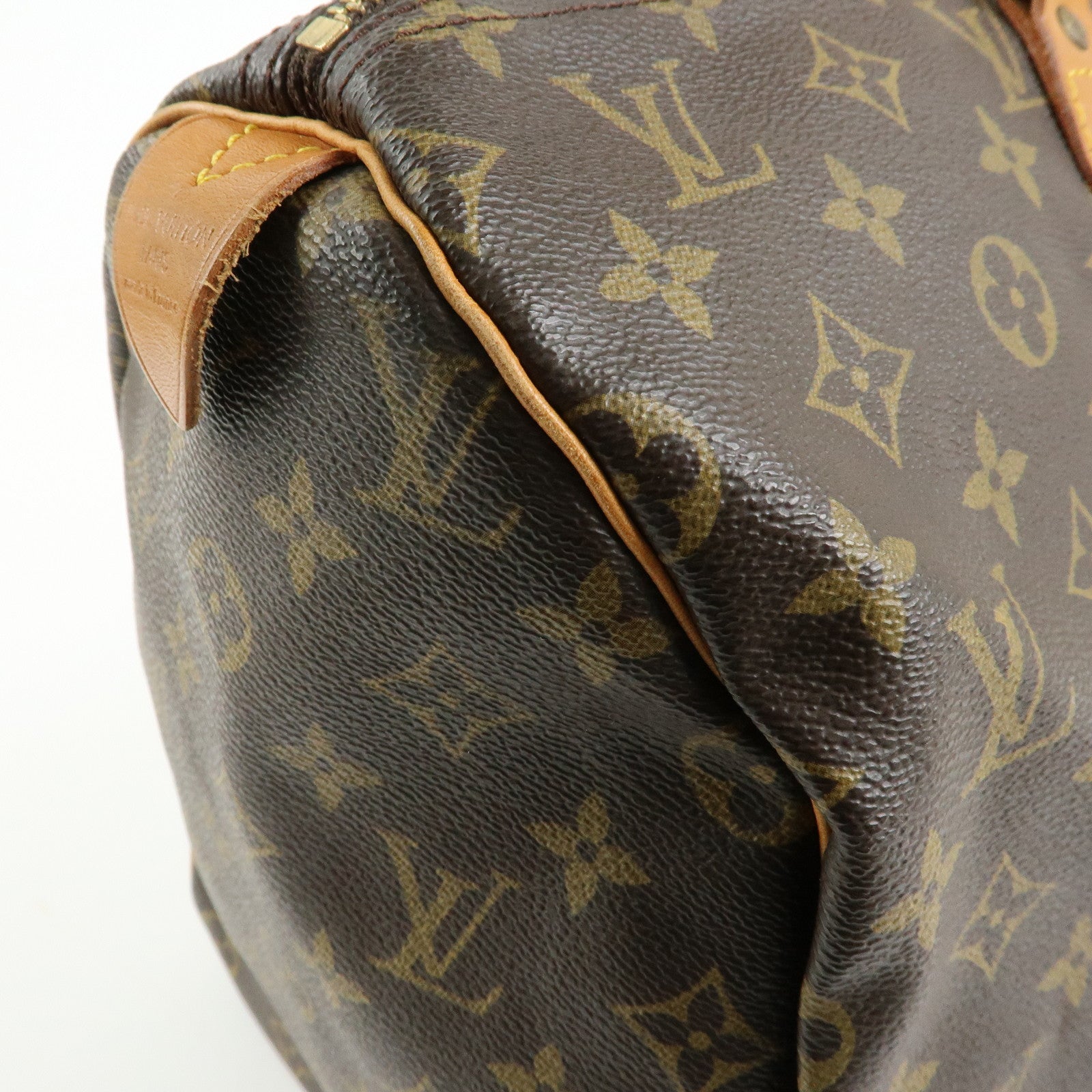 Louis Vuitton Monogram Speedy 40 Hand Bag Boston Bag Brown M41522