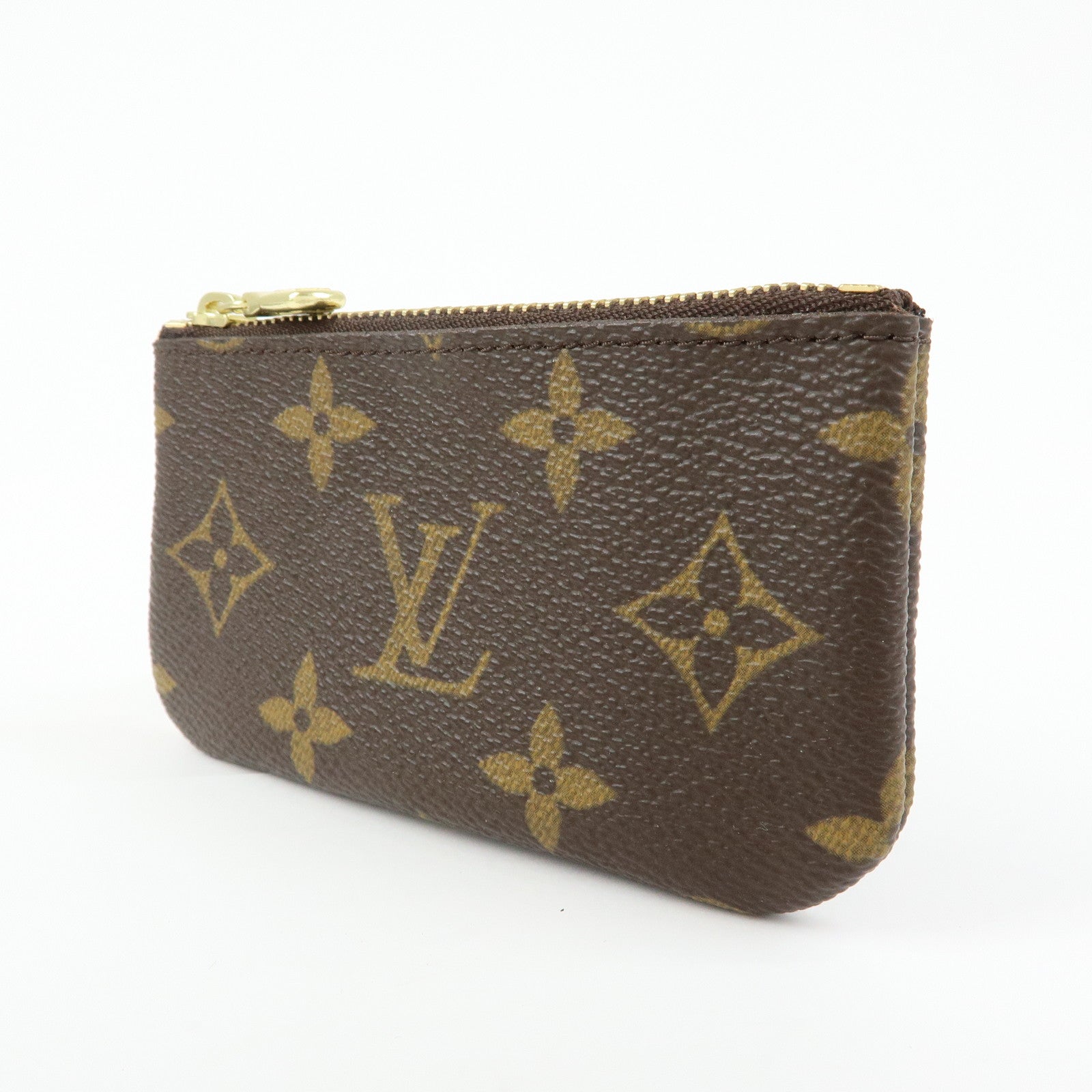 Louis Vuitton Monogram Pochette Cles Coin Case Key Case M62650