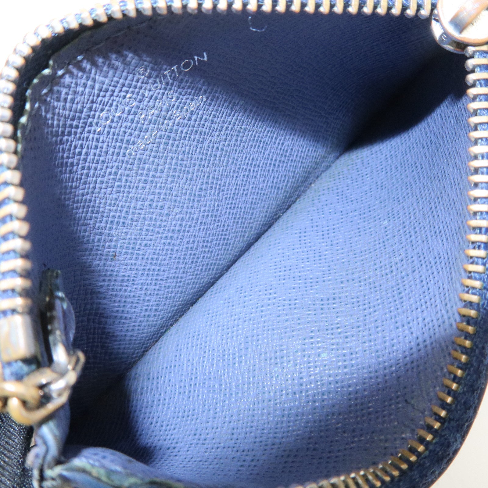 Louis Vuitton Monogram Mini Lin Set of 2 Coin Case M92238 M63805 Used