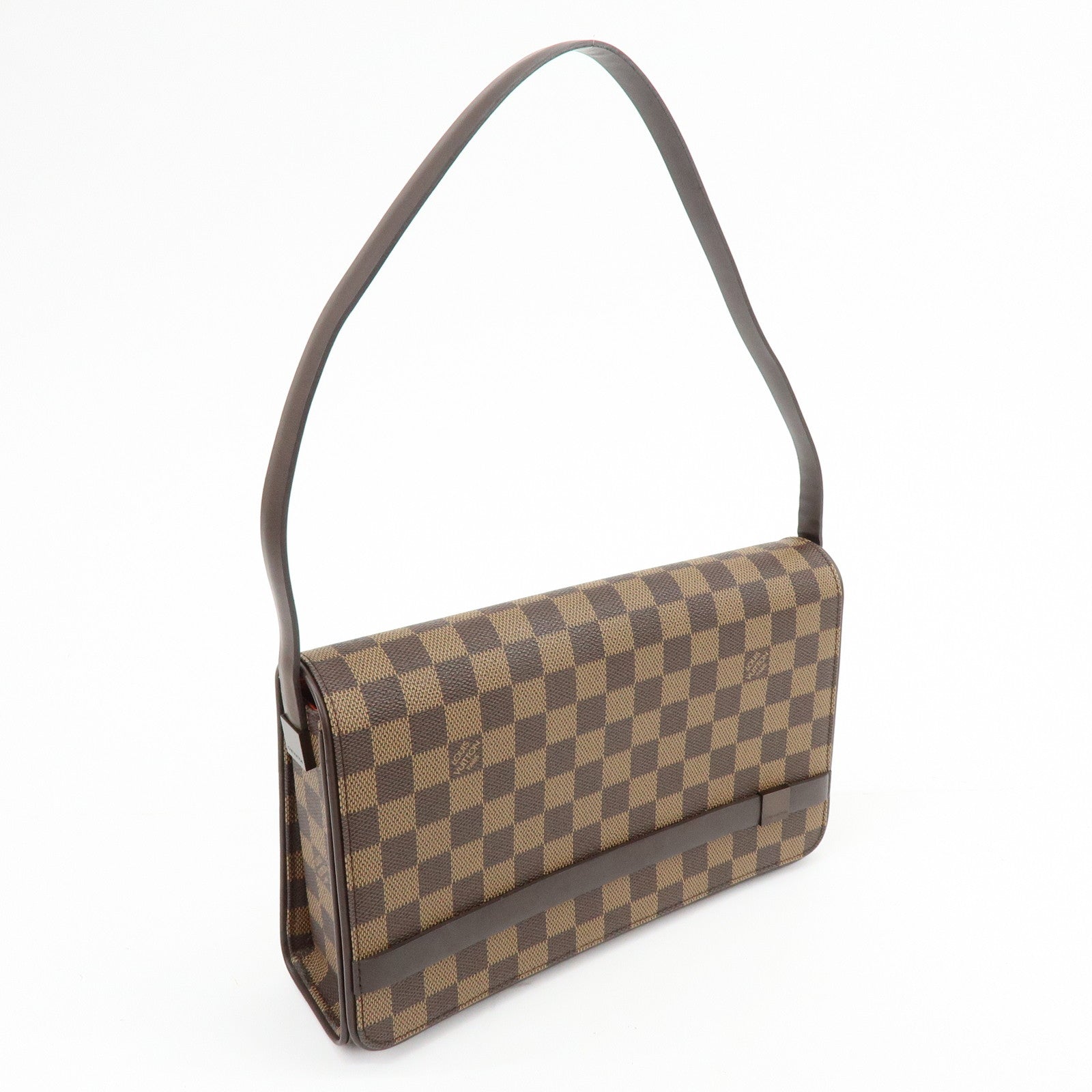 Louis Vuitton Damier Ebene Tribeca Long Shoulder Hand Bag N51160