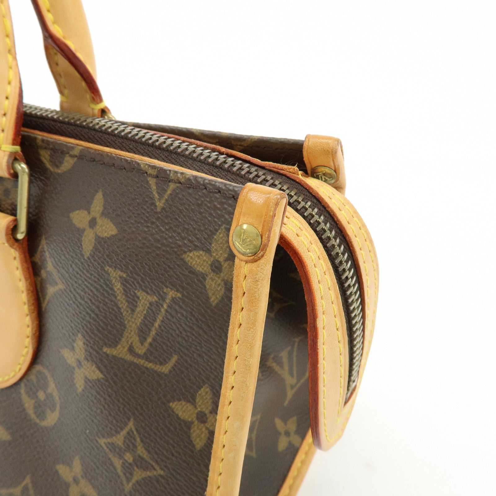 Louis Vuitton Monogram Canvas Popincourt Hand Bag Brown M40009