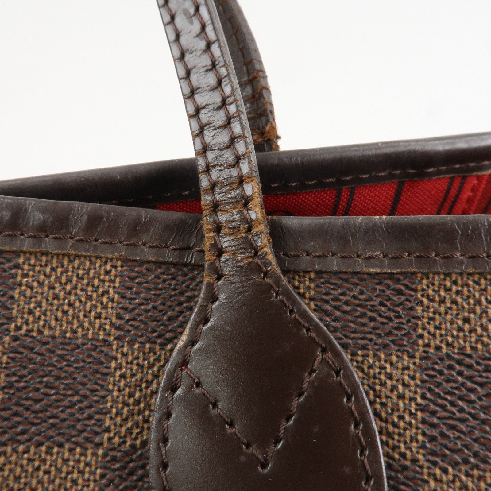 Louis Vuitton Damier Ebene Canvas Neverfull MM Tote Bag N51105