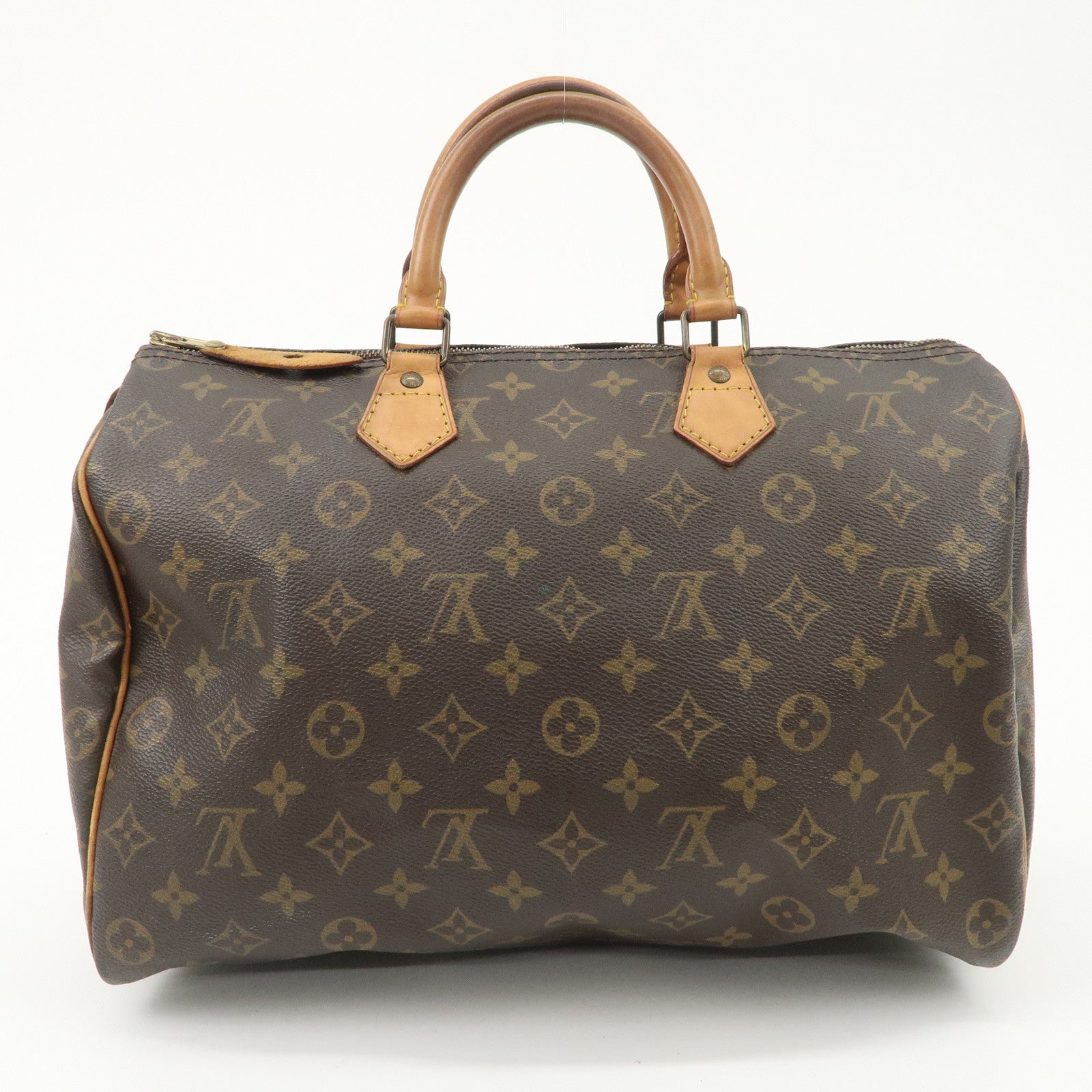 Louis Vuitton Monogram Speedy 35 Hand Bag Boston Bag M41524 Used