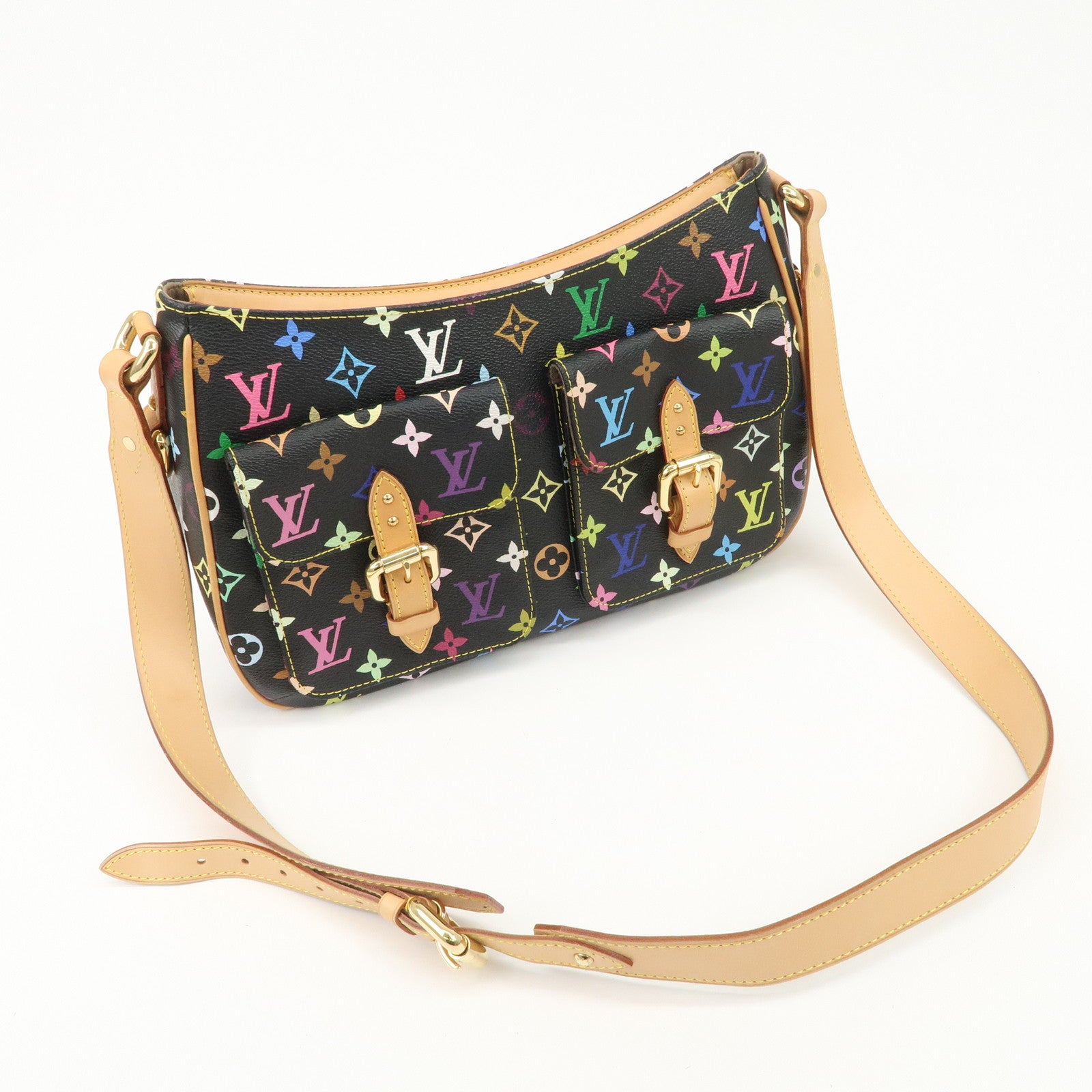 Louis Vuitton Monogram Multicolor Lodge GM Shoulder Bag M40052