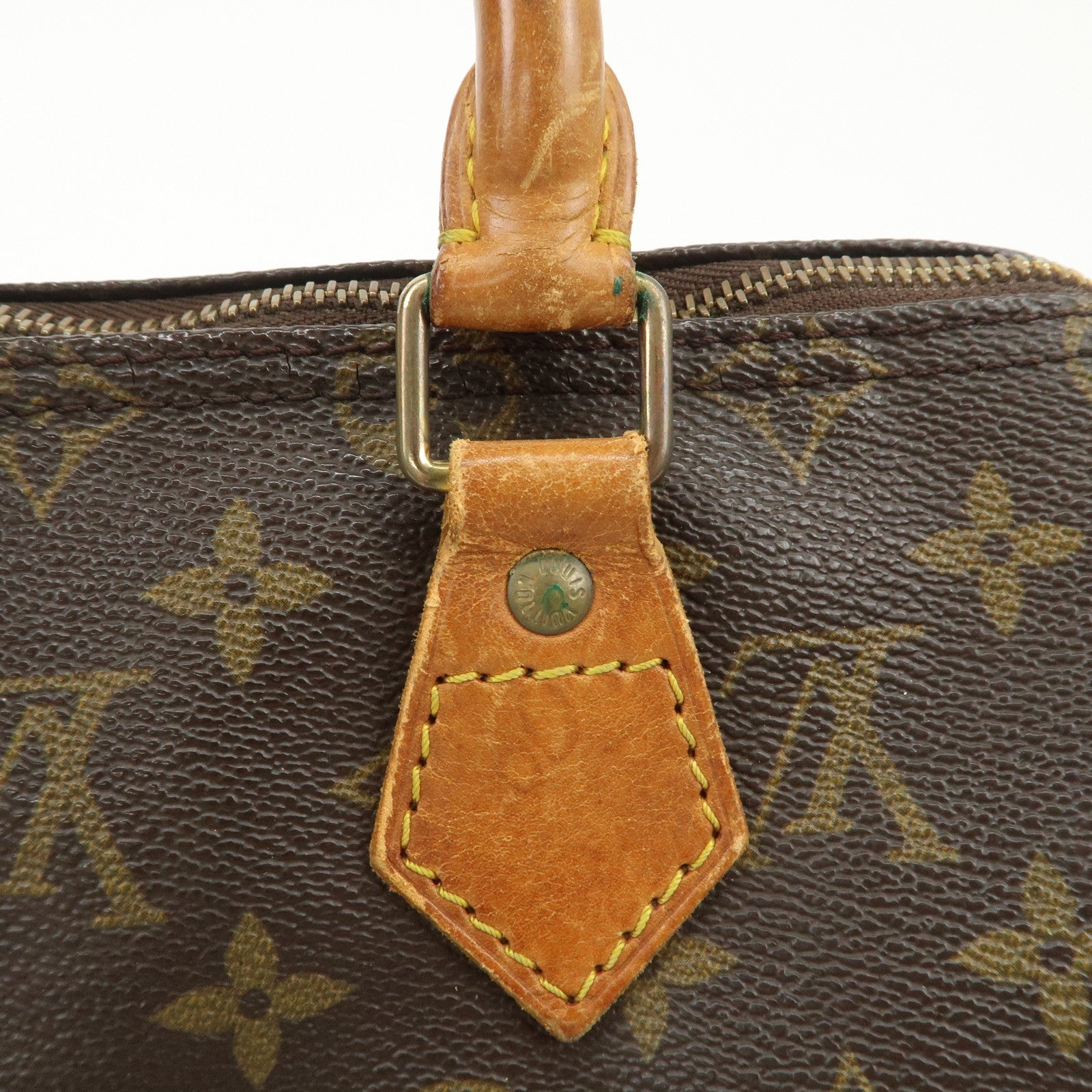 Louis Vuitton Monogram Speedy 25 Boston Bag Hand Bag Brown M41528