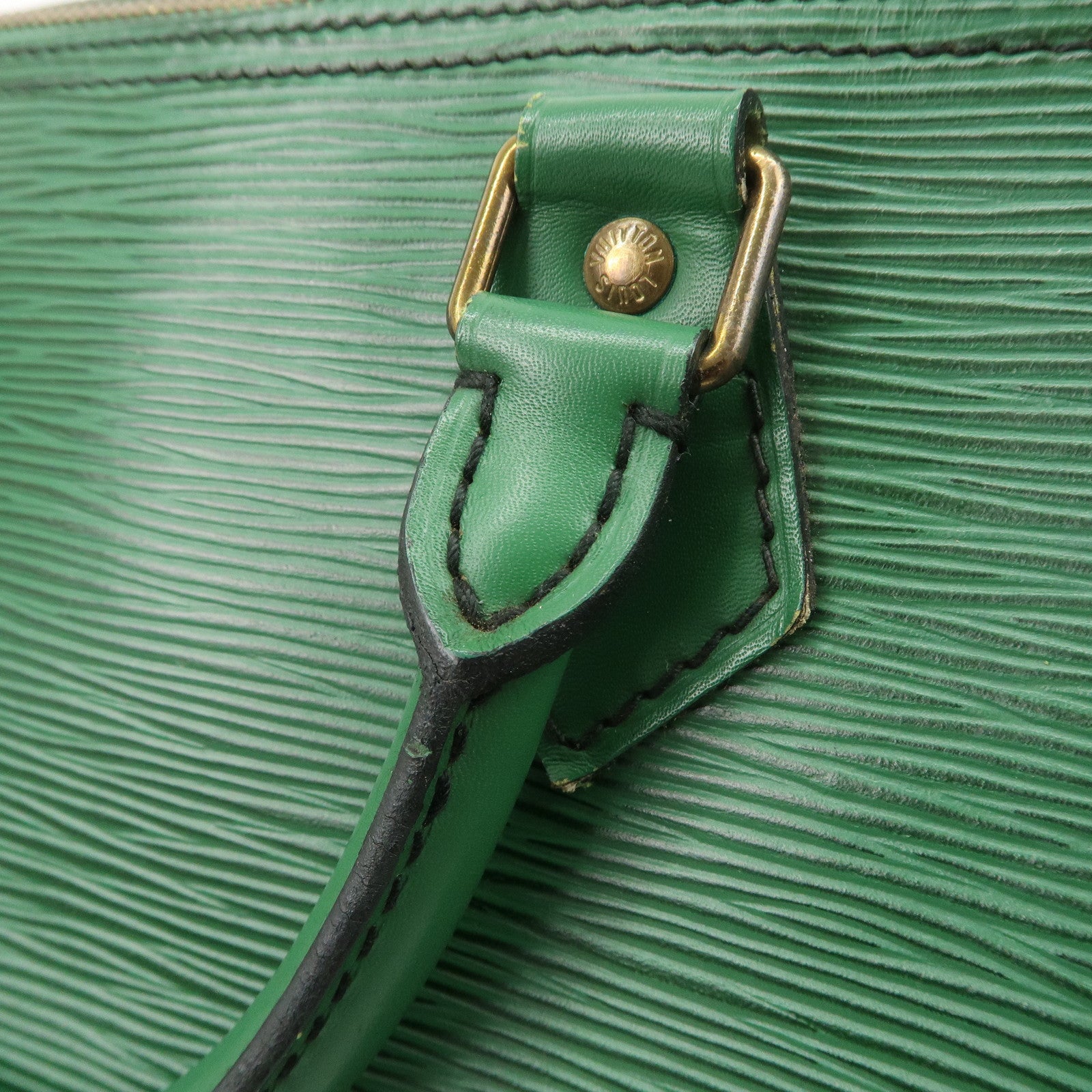 Louis Vuitton Epi Speedy 30 Boston Bag Hand Bag Borneo Green M43004
