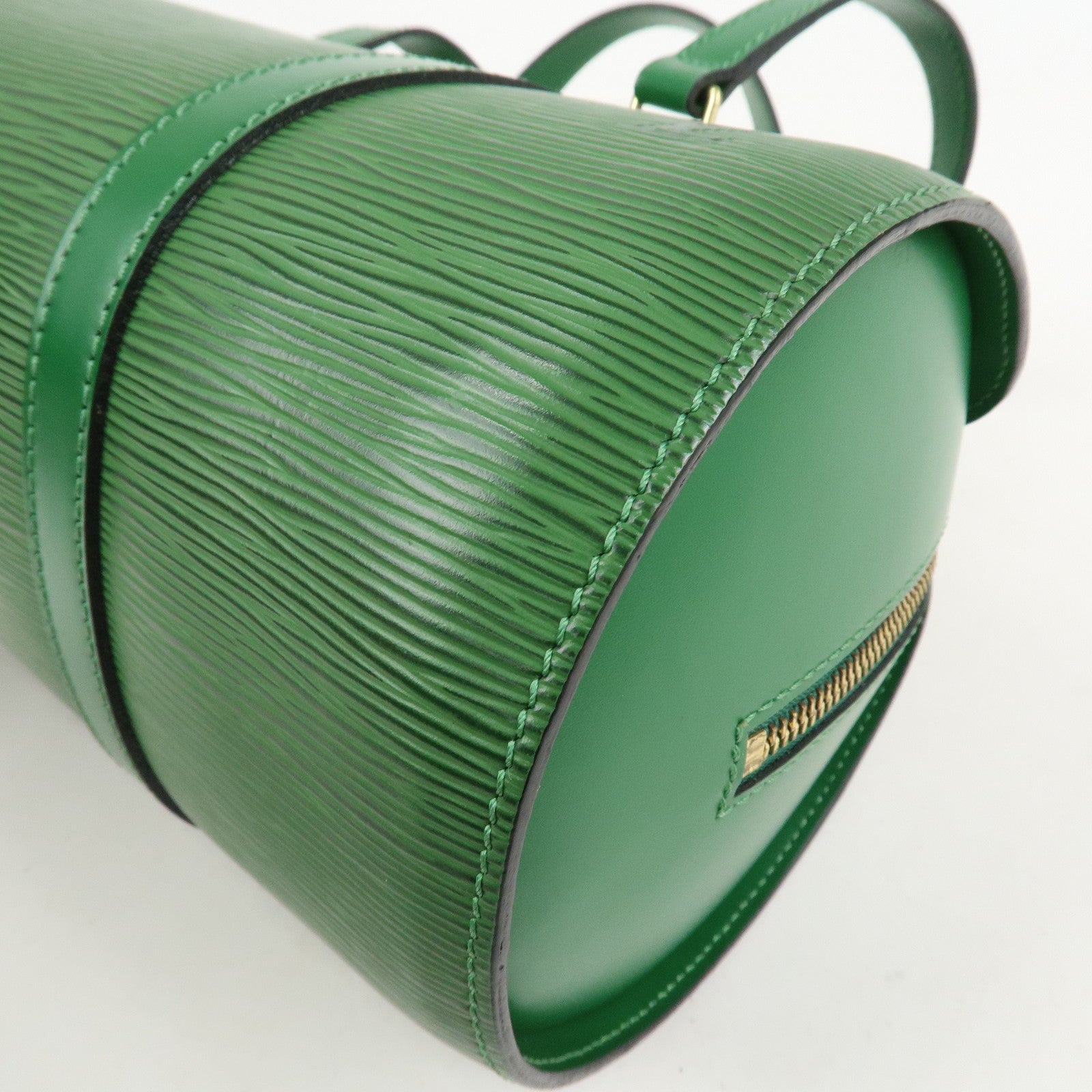 Louis Vuitton Epi Leather Soufflot Hand Bag Borneo Green M52224