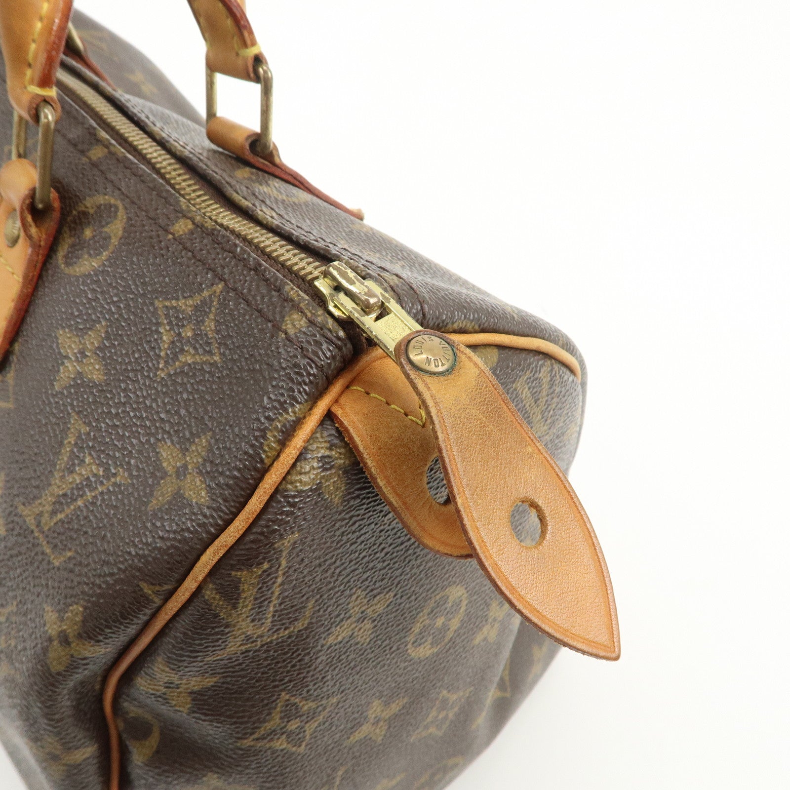 Louis Vuitton Monogram Speedy 30 Boston Bag Hand Bag Brown M41526