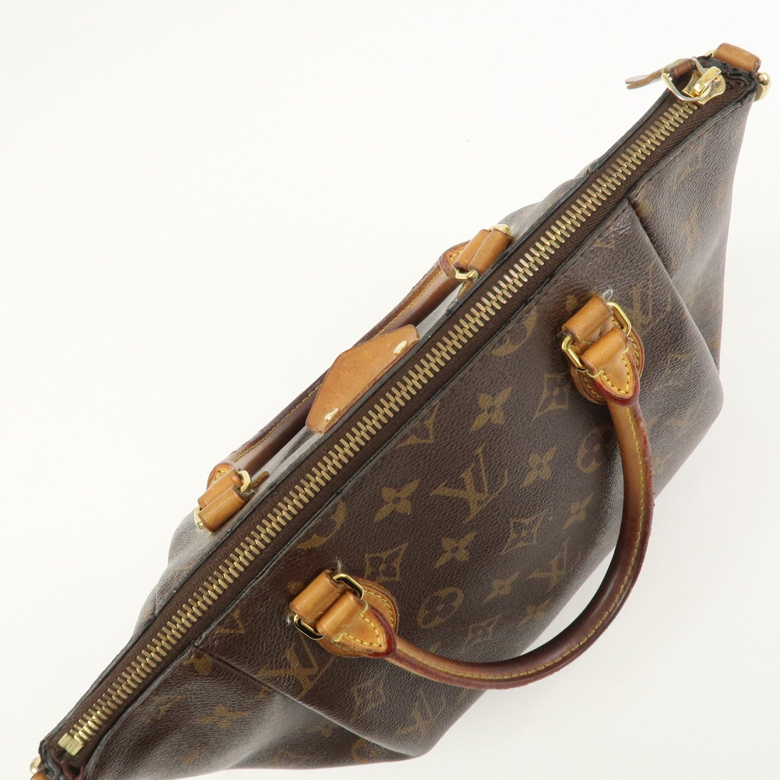 Louis Vuitton Monogram Turenne PM 2Way Bag Hand Bag Brown M48813