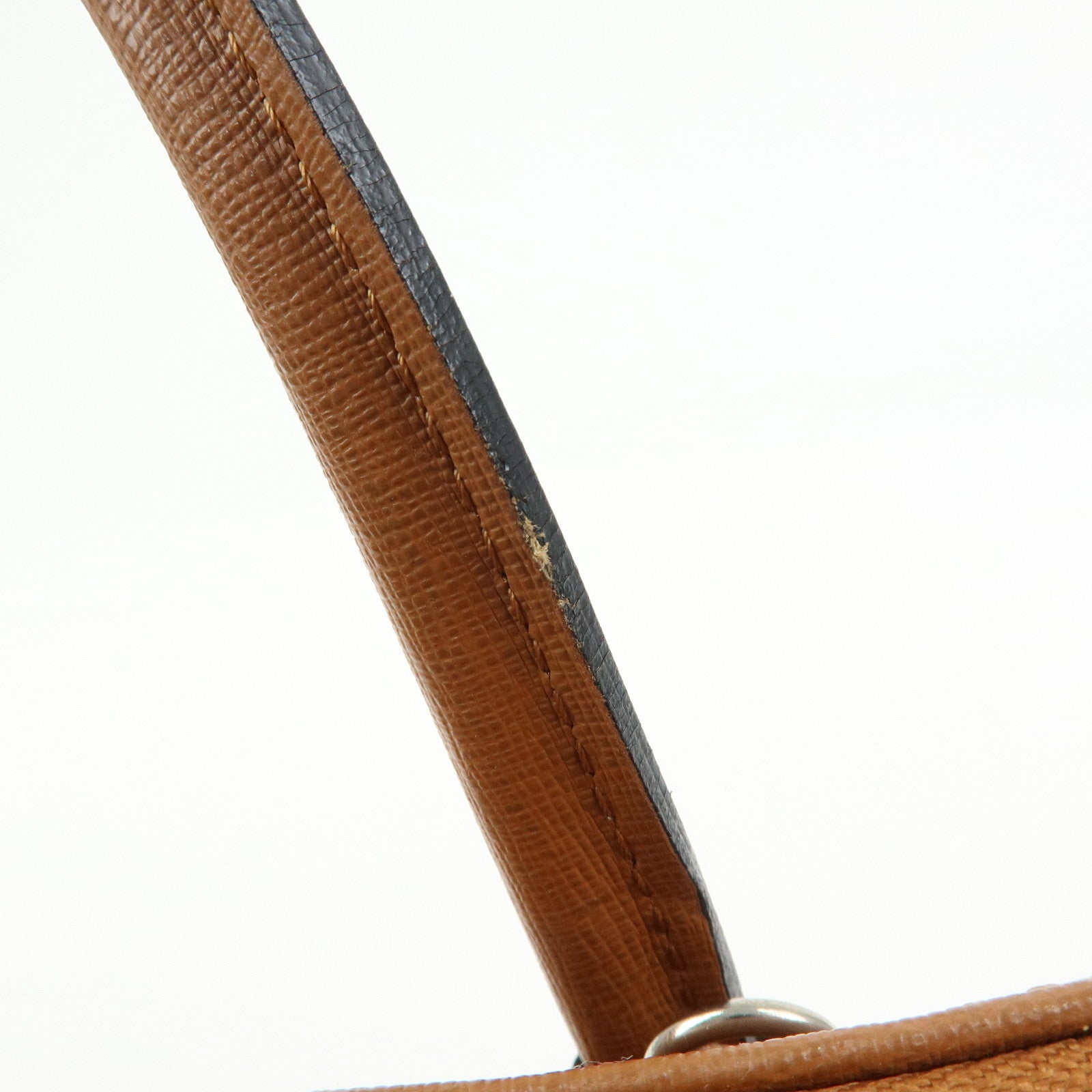 VALENTINO Leather 2Way Bag Hand Bag Shoulder Bag Brown
