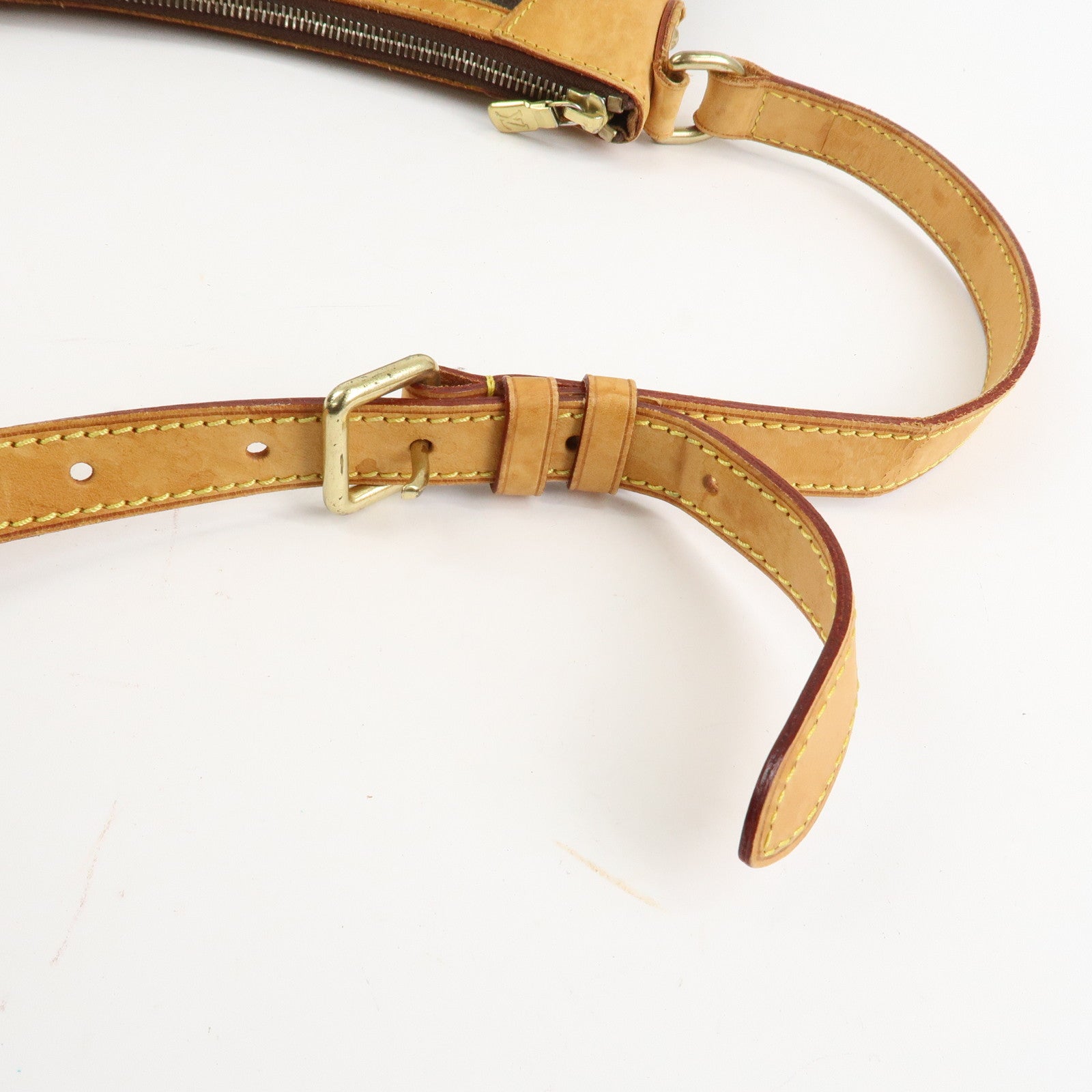 Louis Vuitton Monogram Odeon PM Shoulder Bag Brown M56390 Used